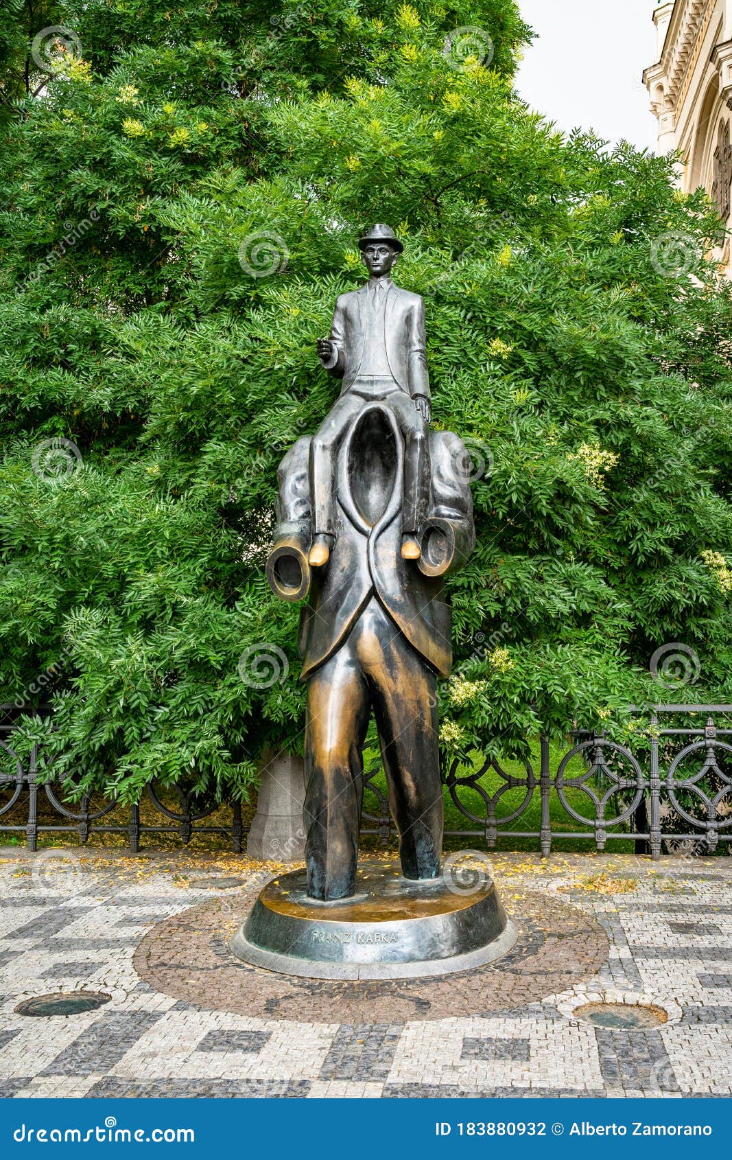 Franz Kafka Monument on Prague in Czech Republic. Editorial Photography Image of monument
