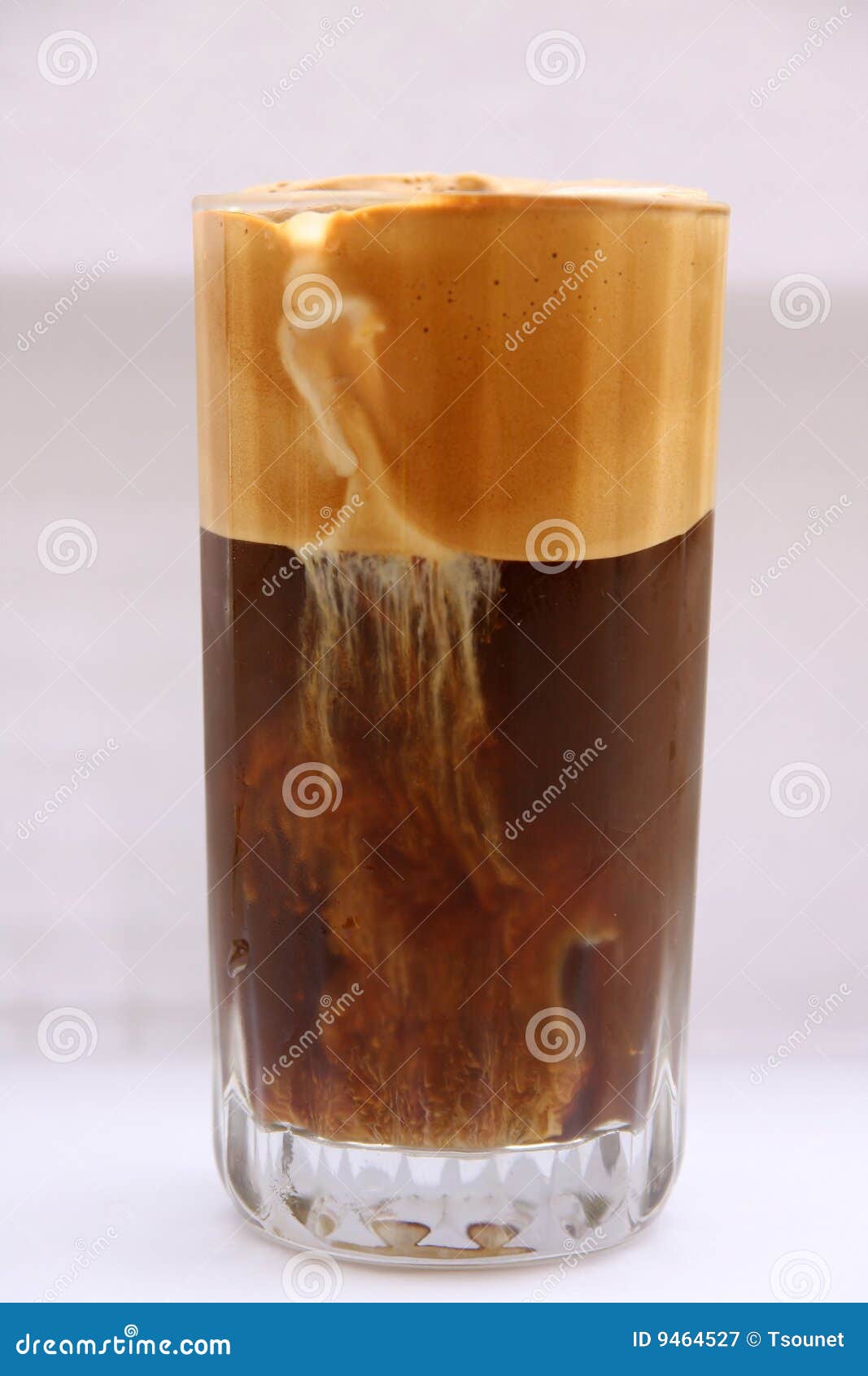 Frape coffee stock image. Image of greek, cold, milk, brown - 9464527