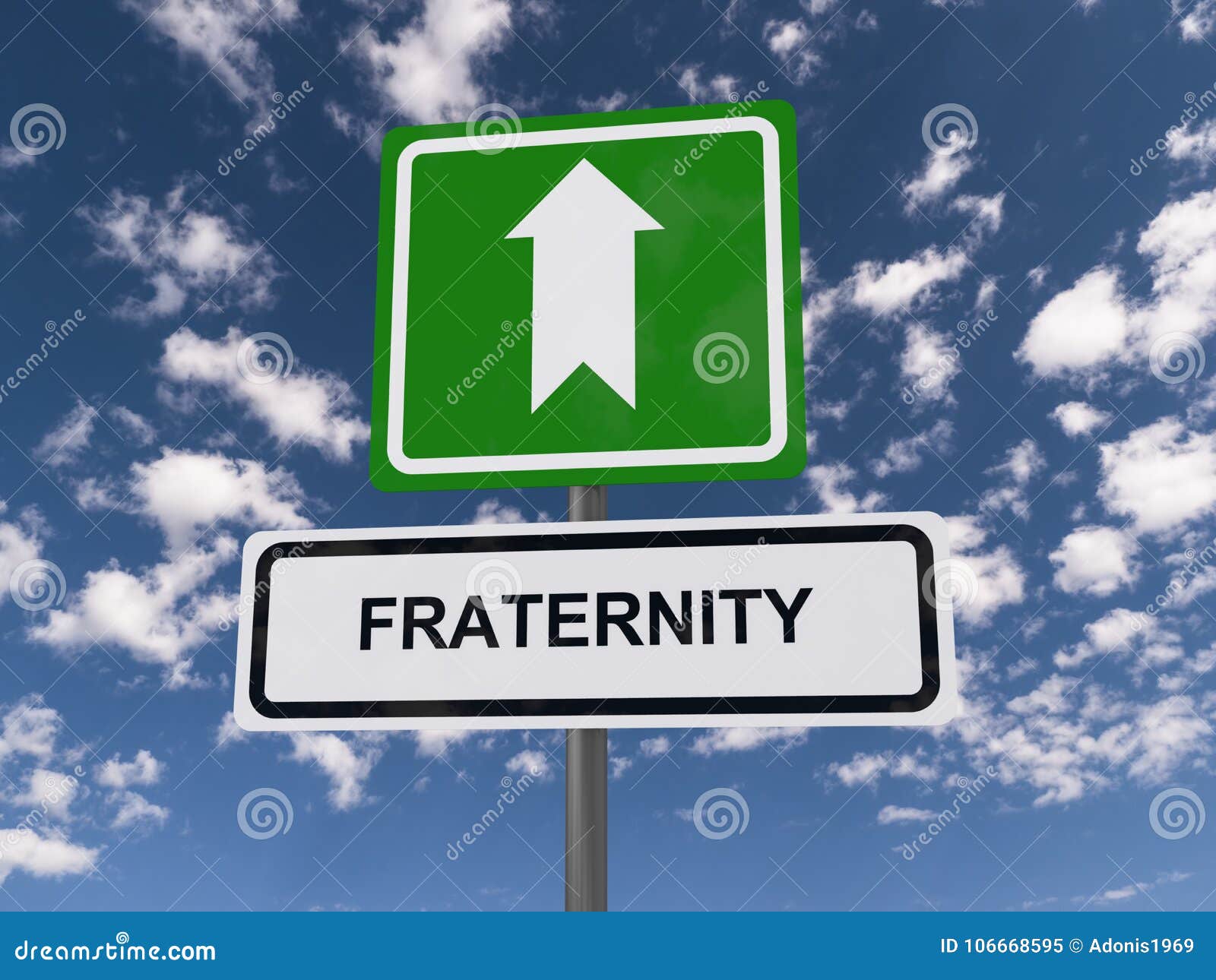 fraternity sign
