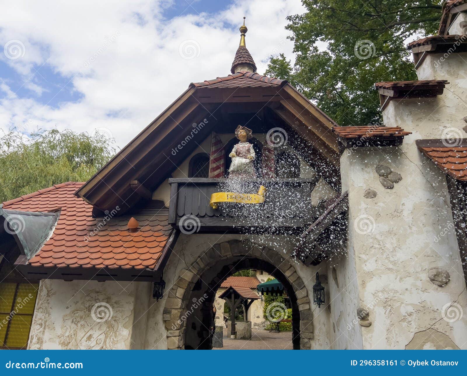 frau holle's model house in europa park