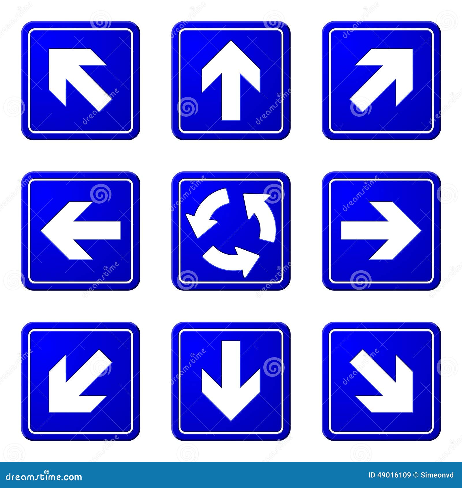 2 Frecce Adesive Per Pavimento - 400x160 Mm, Blu, Per Indicare Direzione In Negozi O Uffici - Foto 7