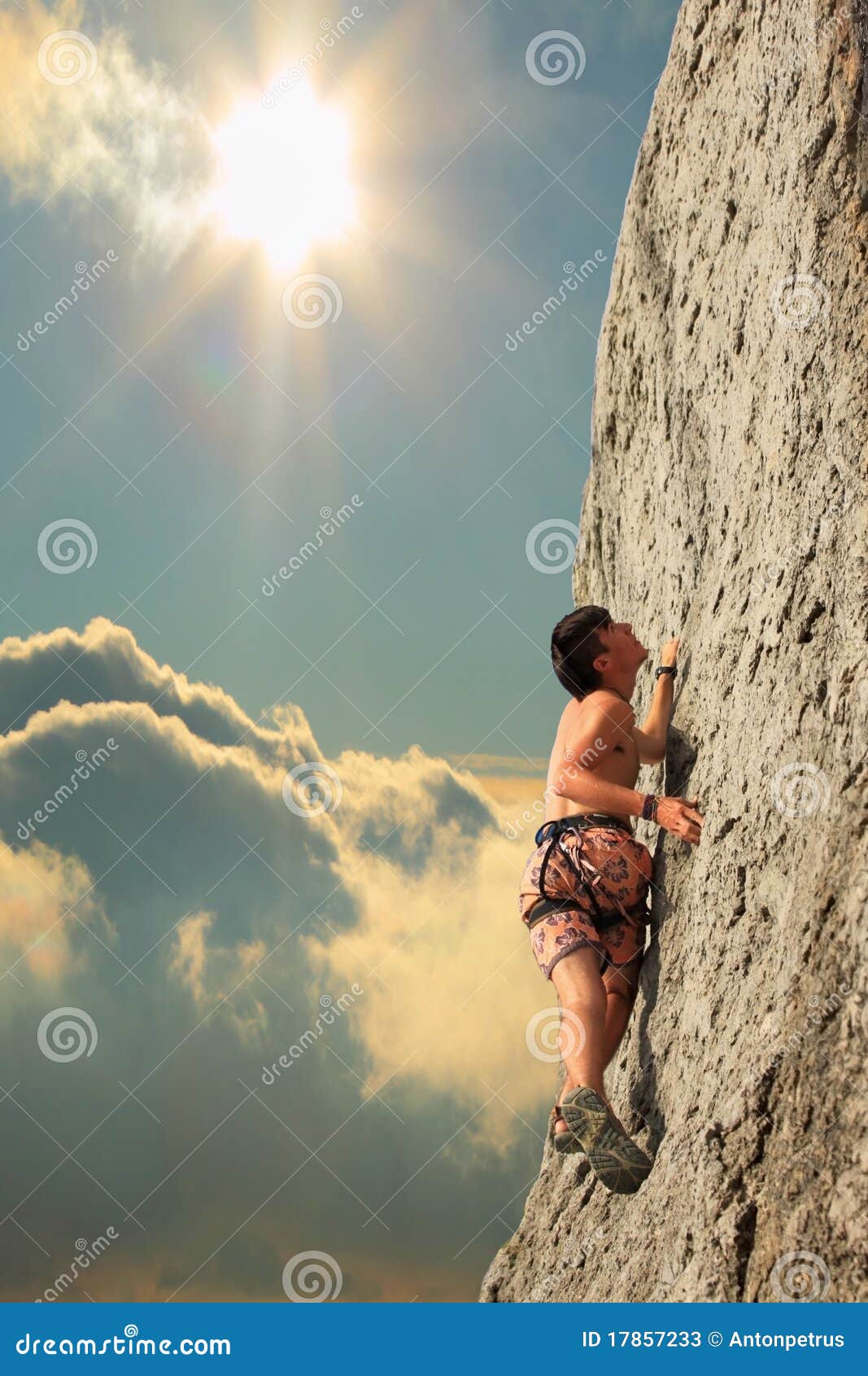 Free Climber stock image. Image of person, adventure 17857233