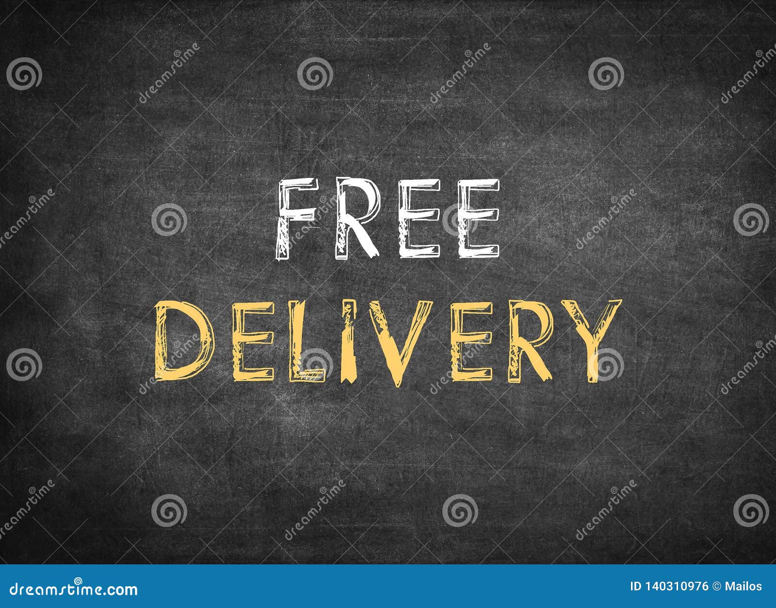 Free delivery stock photo. Image of freight 140310976