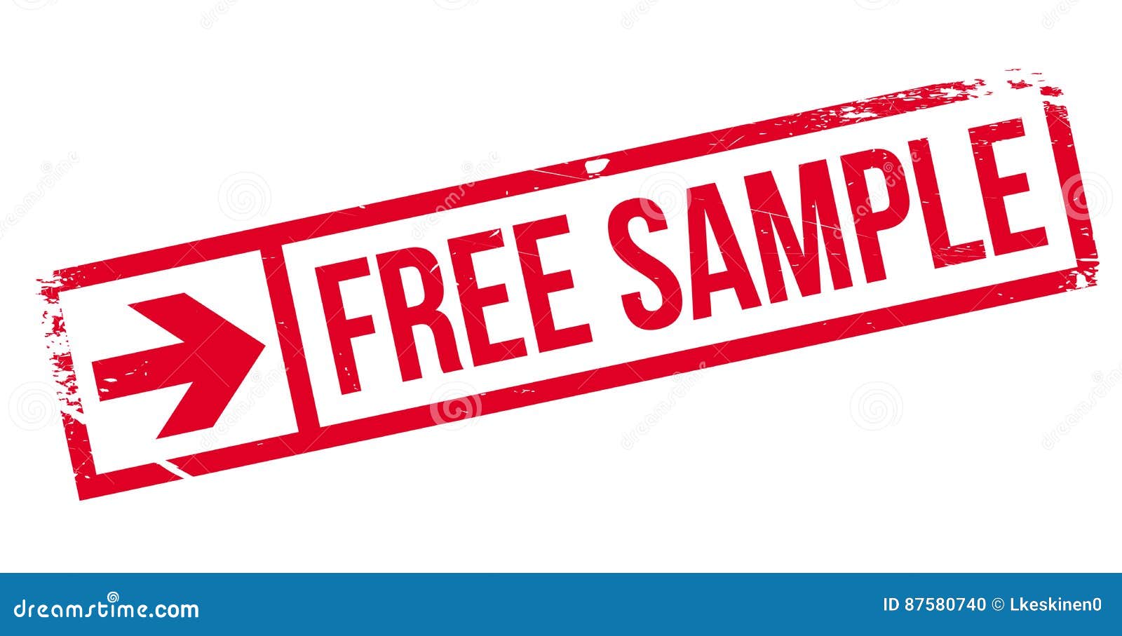 free sample rubber stamp