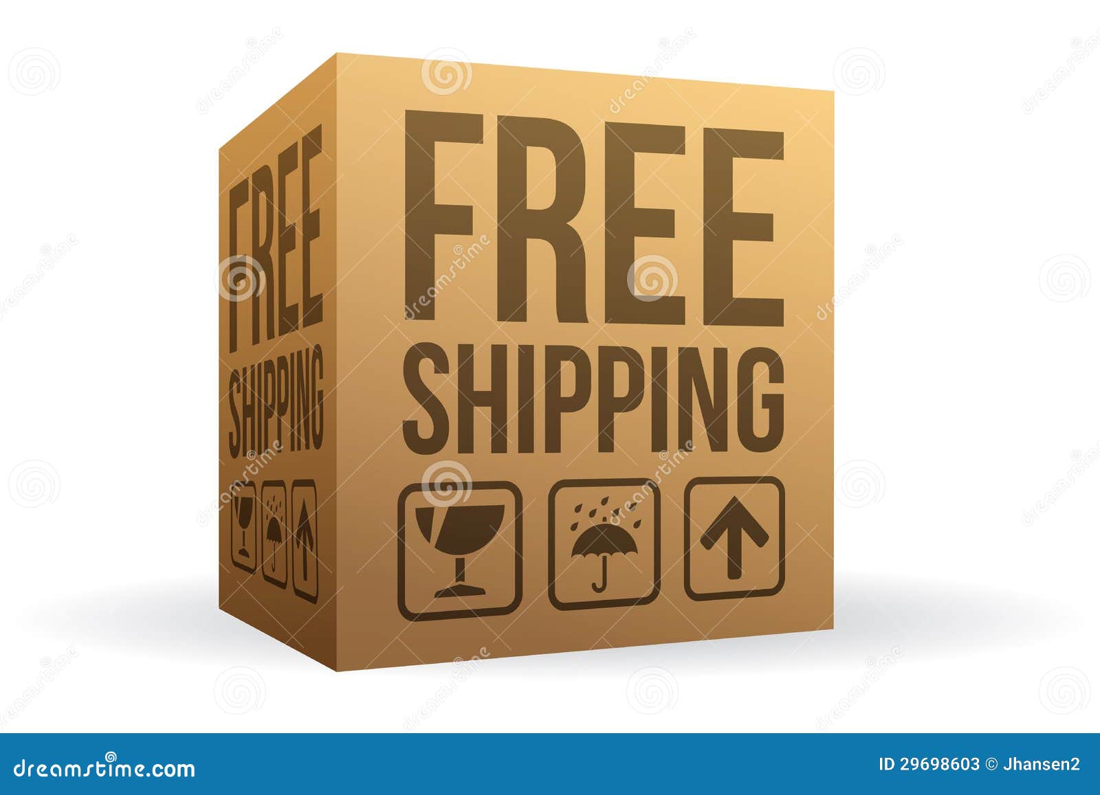 free shipping box