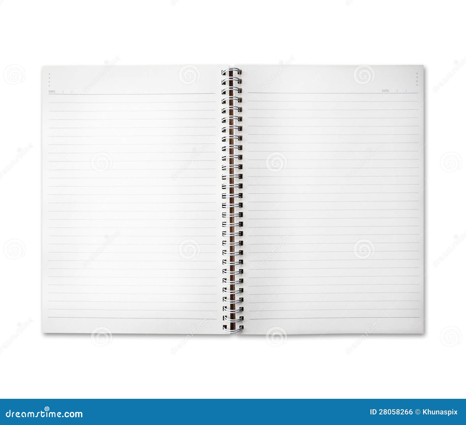 Free Space Of Diary Note Paper Royalty Free Stock Image - Image: 28058266