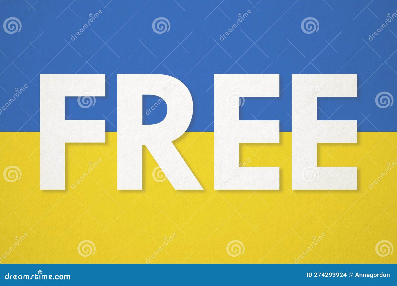 free text on the flag of ukraine