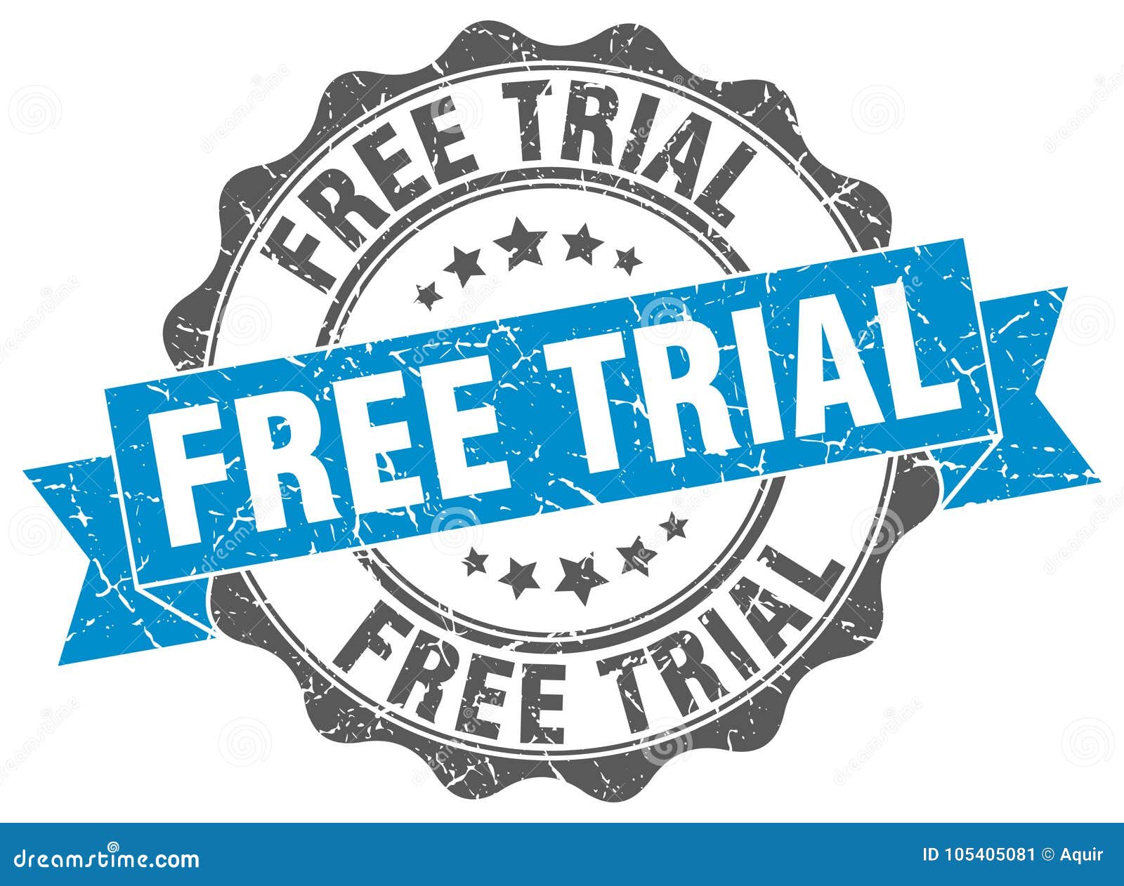 free trial stamp