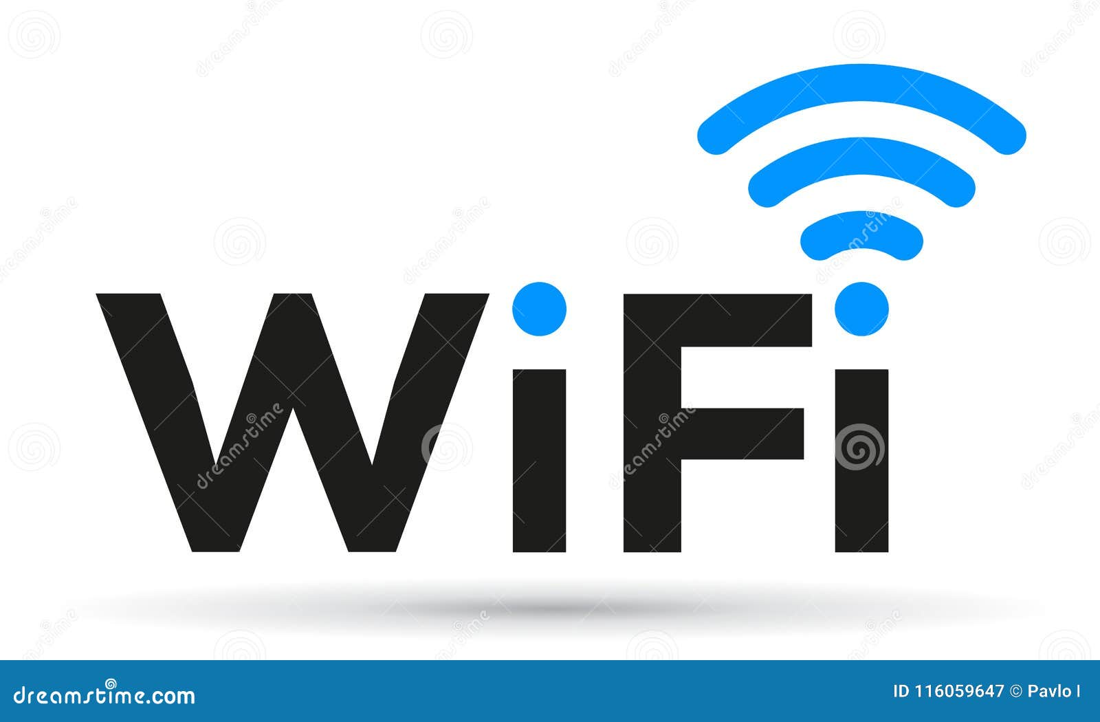 Free Wifi Logo Zone - Vector Stock Vector - Illustration of cyberspace,  signboard: 116059647