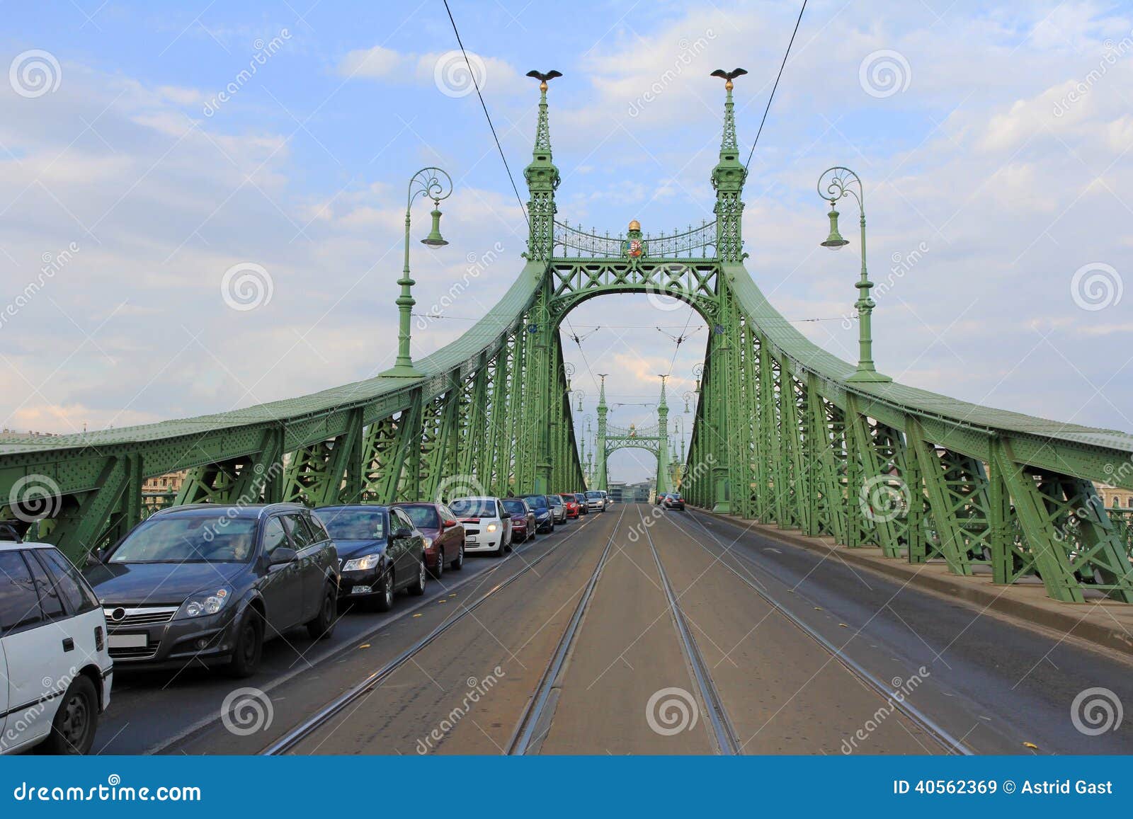 freedom bridge in budapest