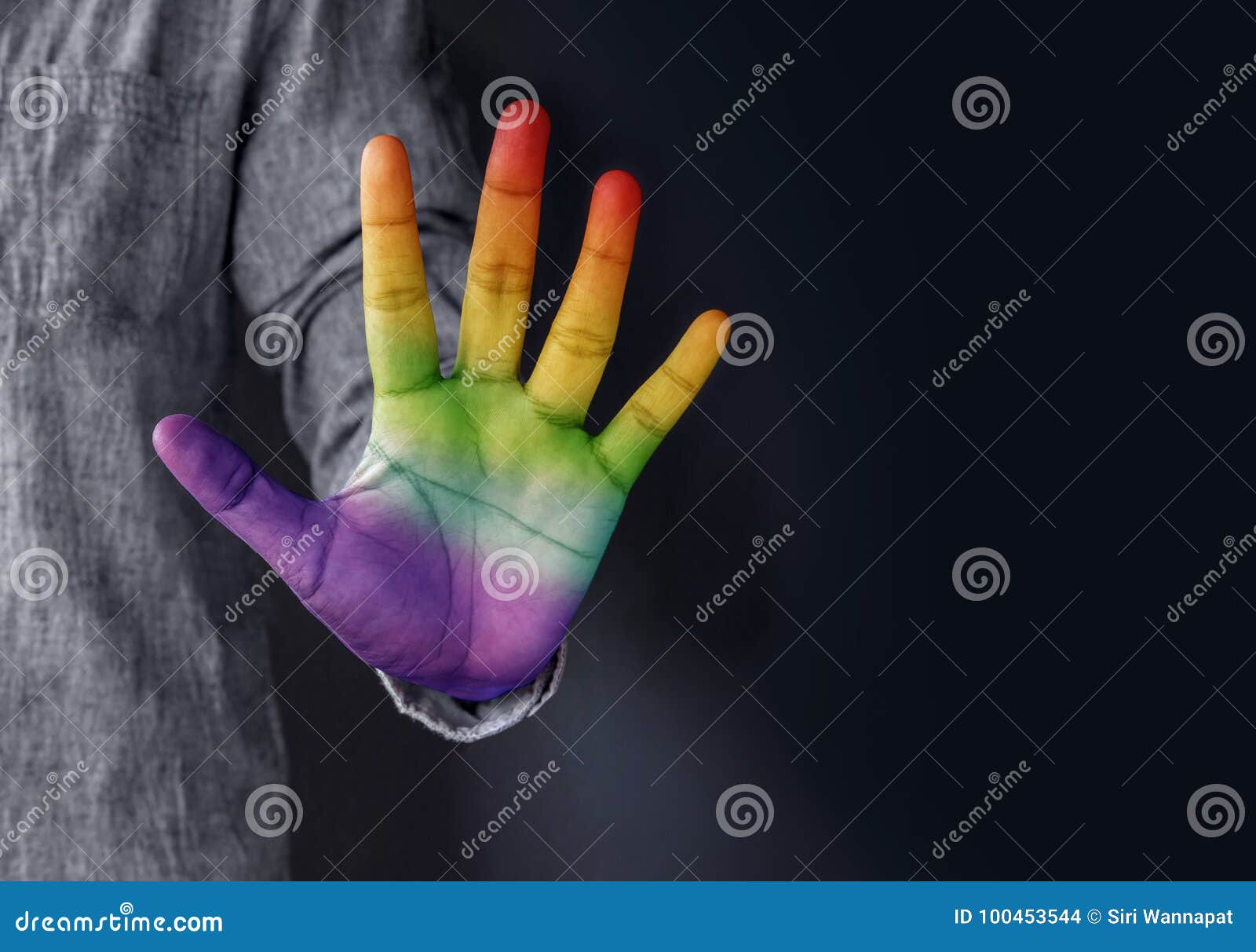 freedom of expression for gay and homosexual in public concept,