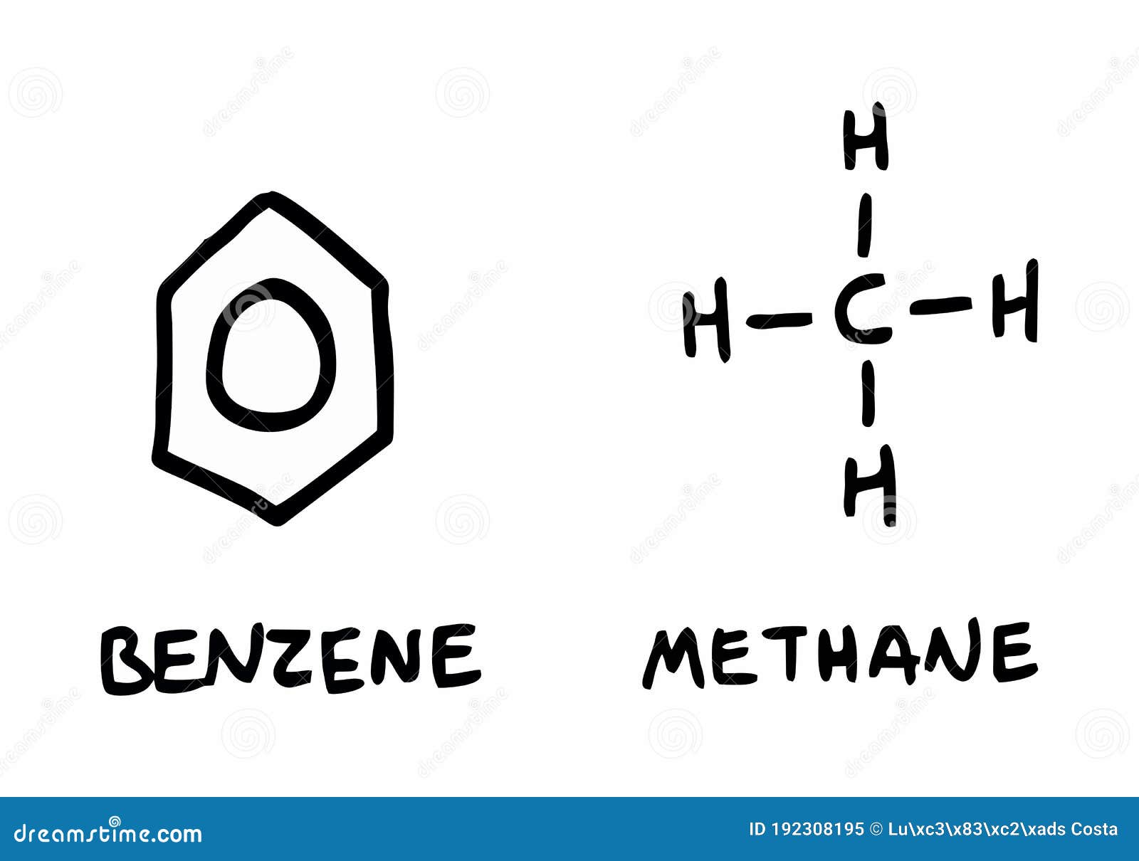 Chemical Structural Formulas Stock Illustration - Illustration of ...