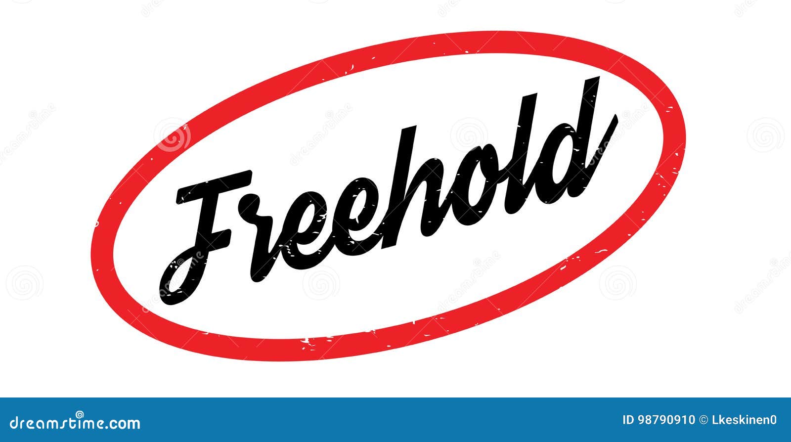 freehold rubber stamp