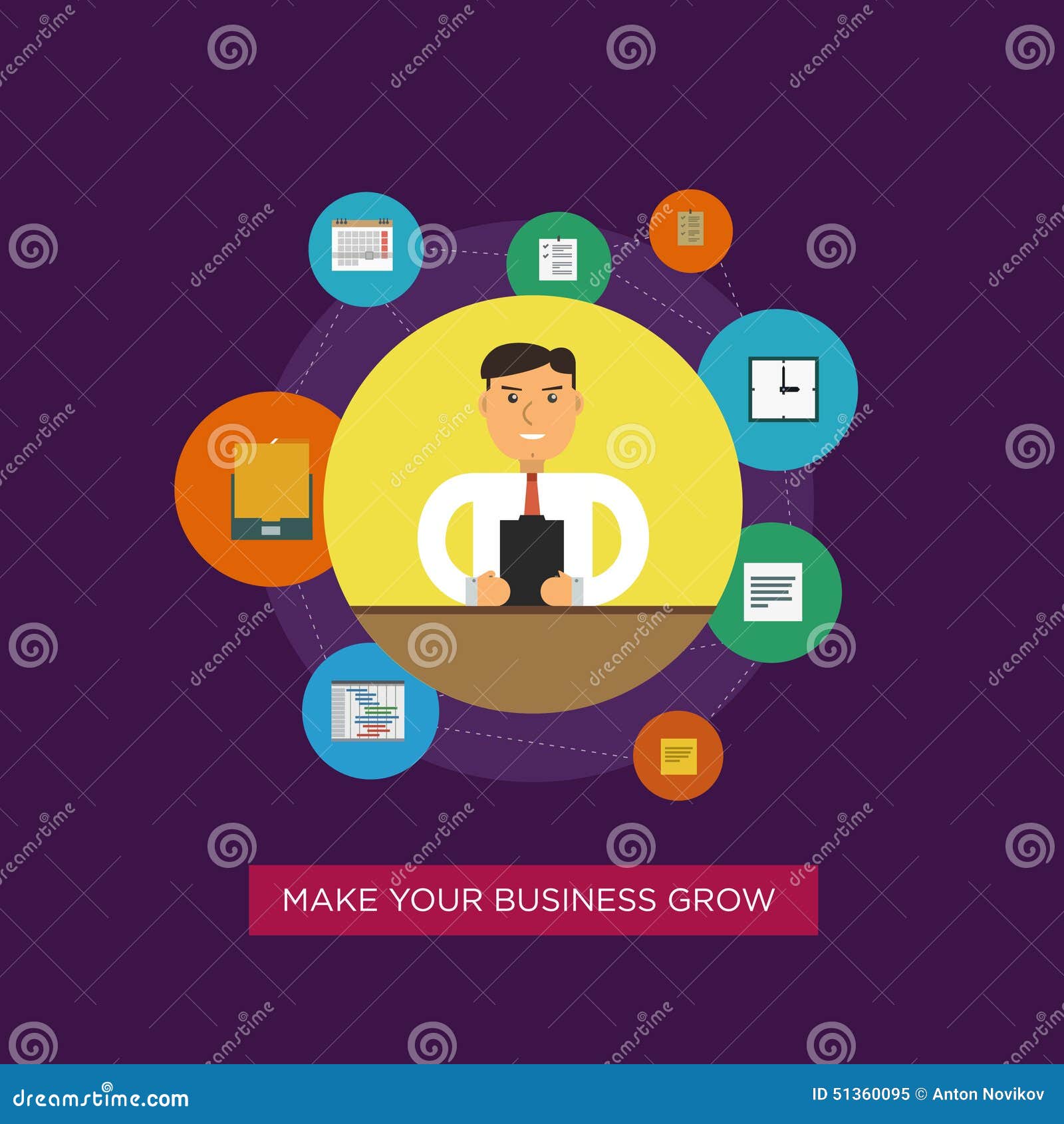 Freelance banner stock vector. Illustration of money 51360095