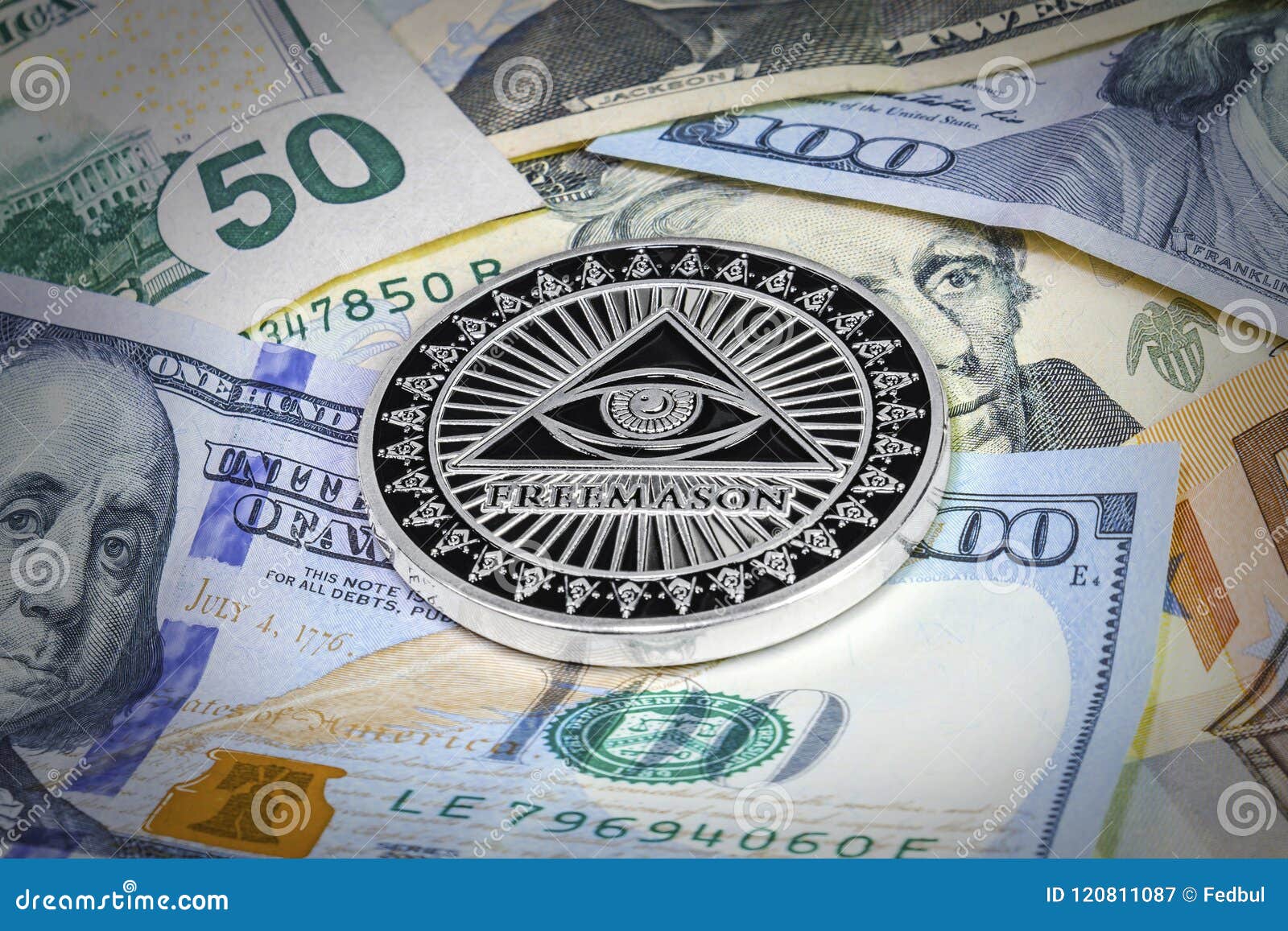 Freemason Masonic Million Dollar Bill Pack of 100 