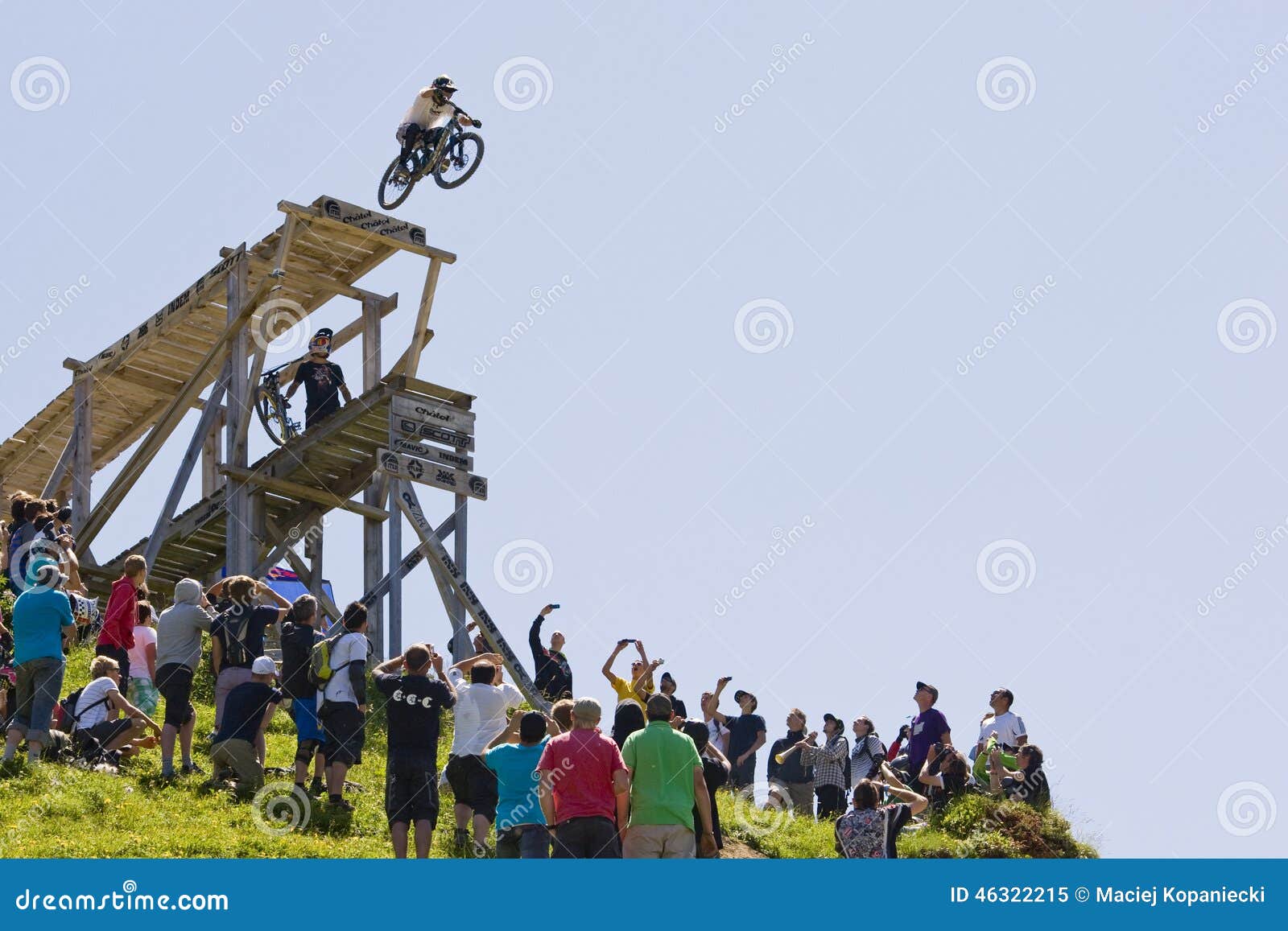 Freeride competition editorial image. Image of extreme 46322215