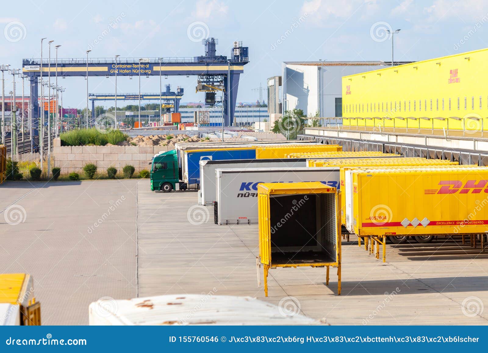 Freight Logisitc Center From International Courier, Parcel, And Express Mail Company DHL In ...