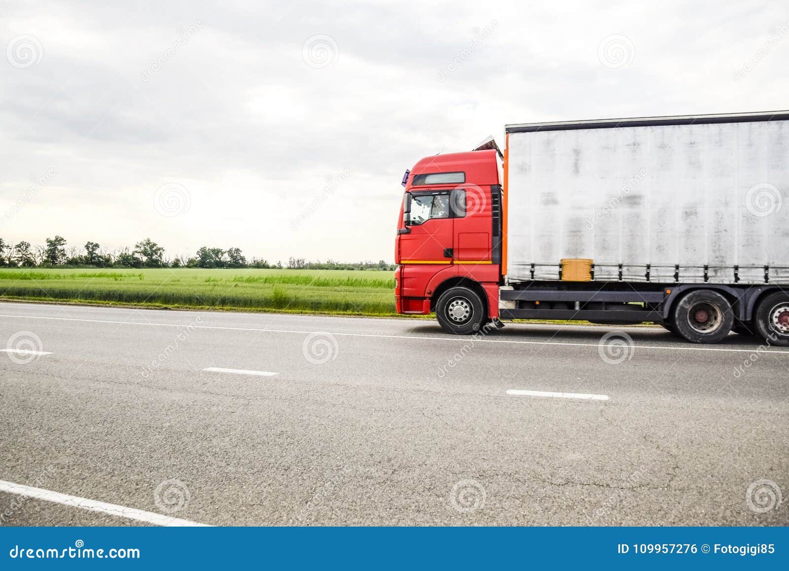 freight vehicles on the track. freight car. truck.