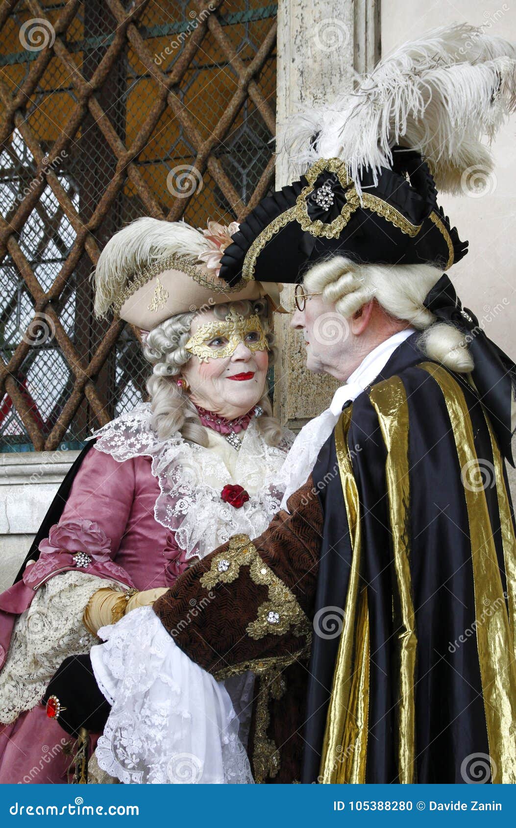 Aristocratic People in Venice for Carnival Editorial Image - Image of ...