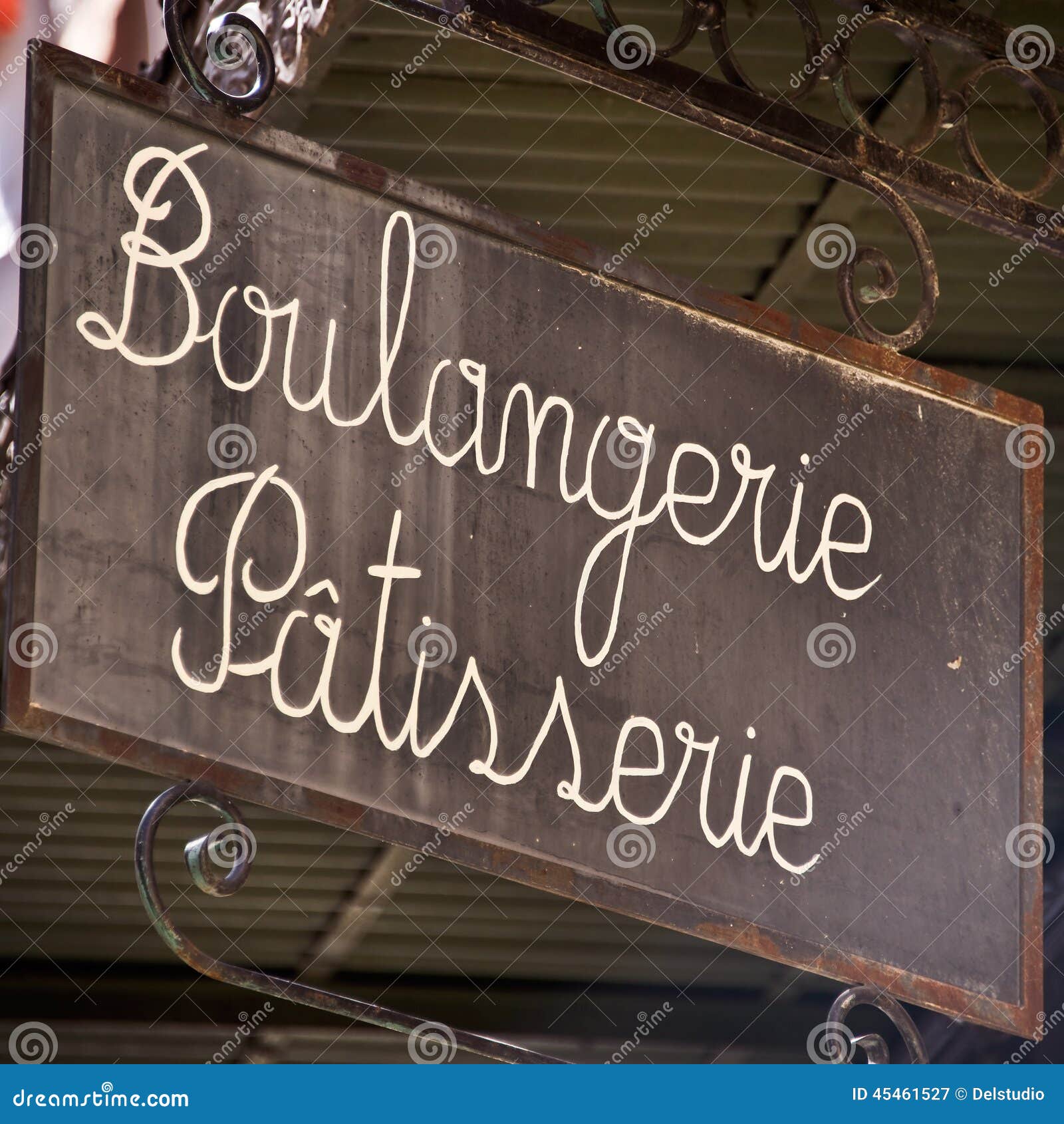 French bakery sign stock image. Image of boulangerie 45461527