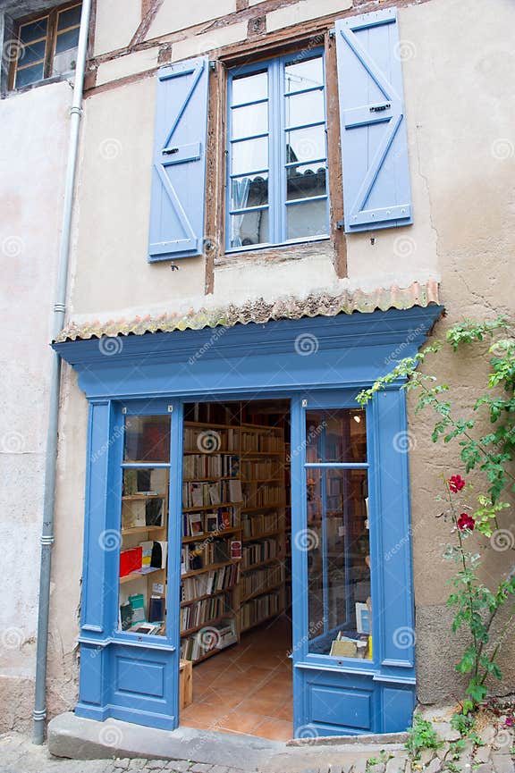 French book store stock photo. Image of view, bookstore 34020706