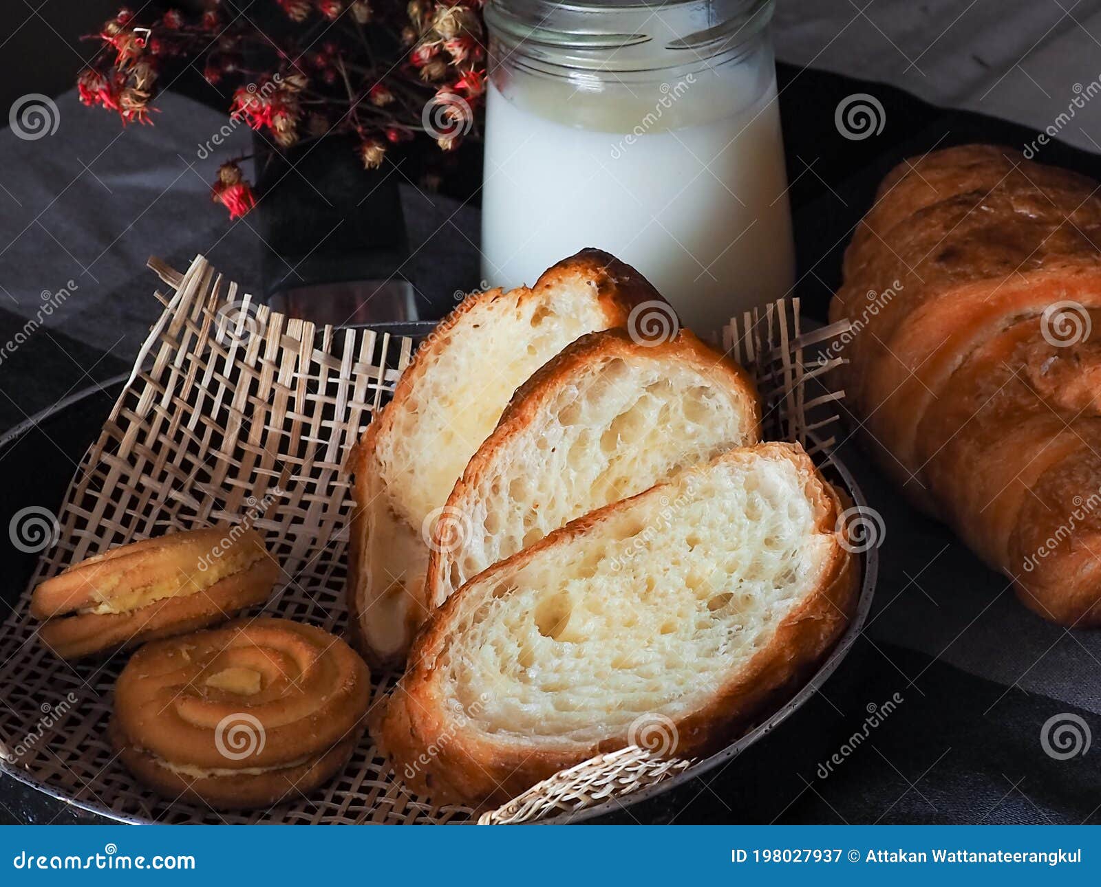 French Bread . Breakfast for Everyone Stock Image Image of snack