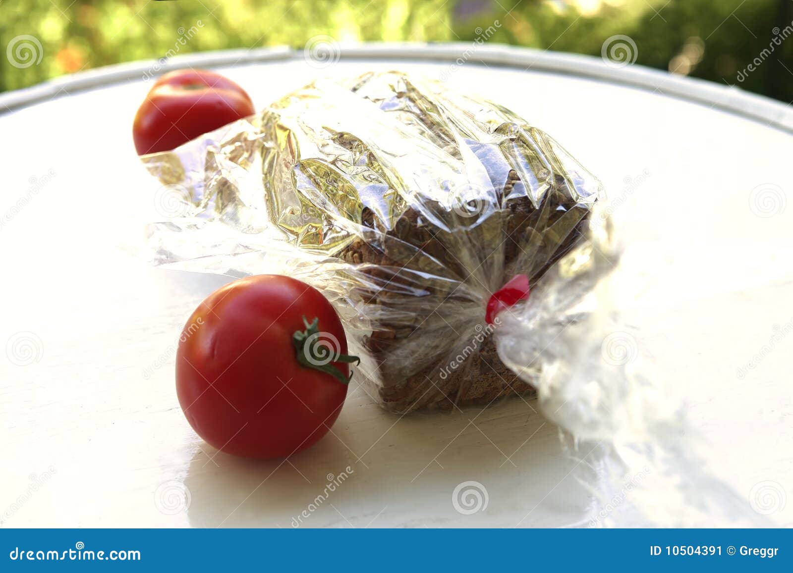 French bread and tomato stock image. Image of brown, nutrition 10504391