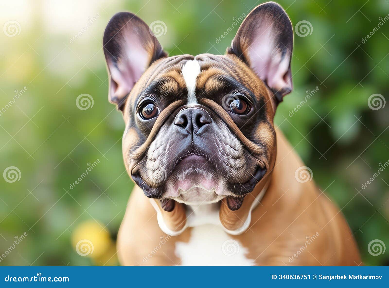 the french bulldog with bangs picture a charming french bulldog