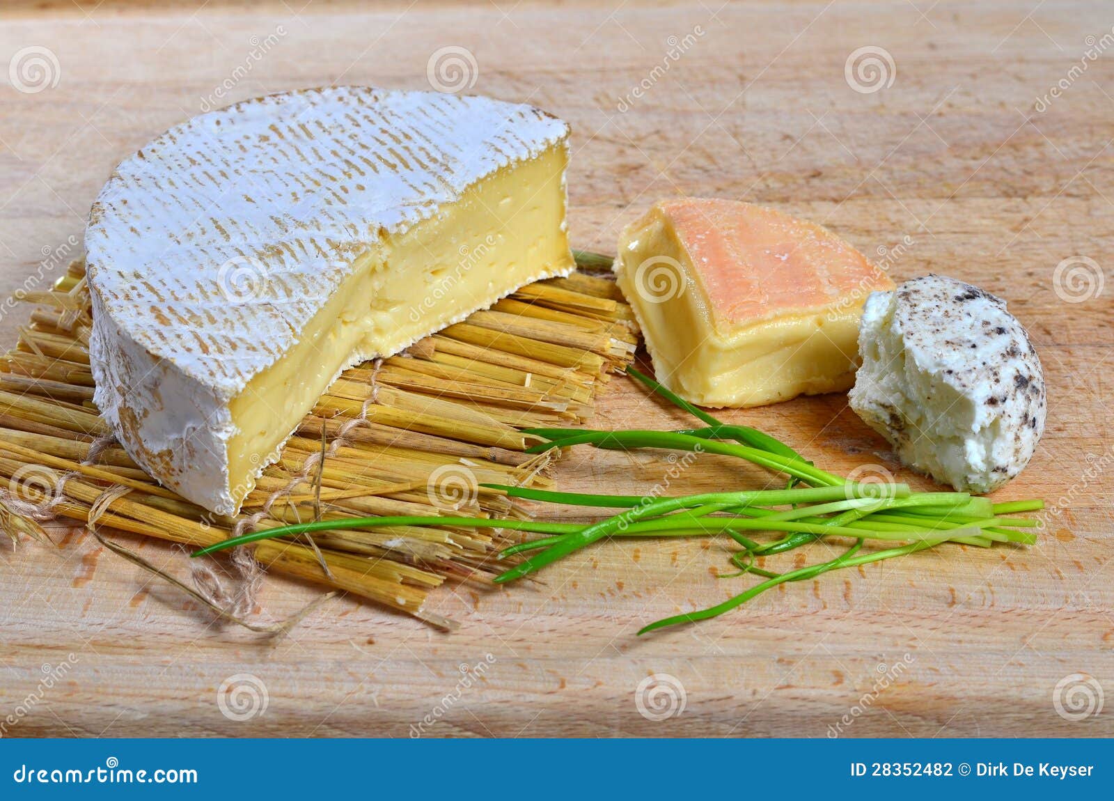 French Cheese Assortment stock photo. Image of board 28352482