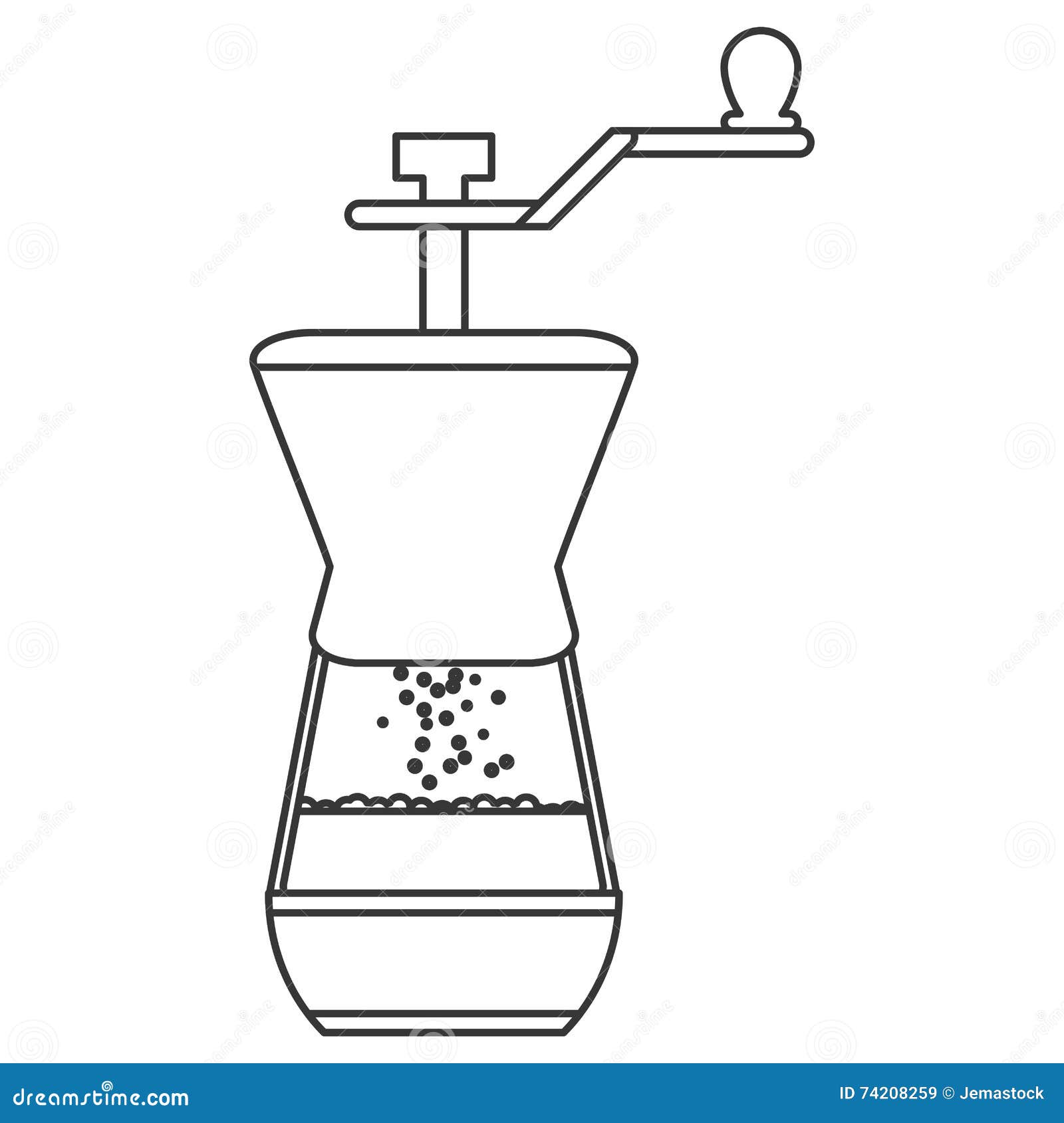 French coffee press icon stock illustration. Illustration of liquid