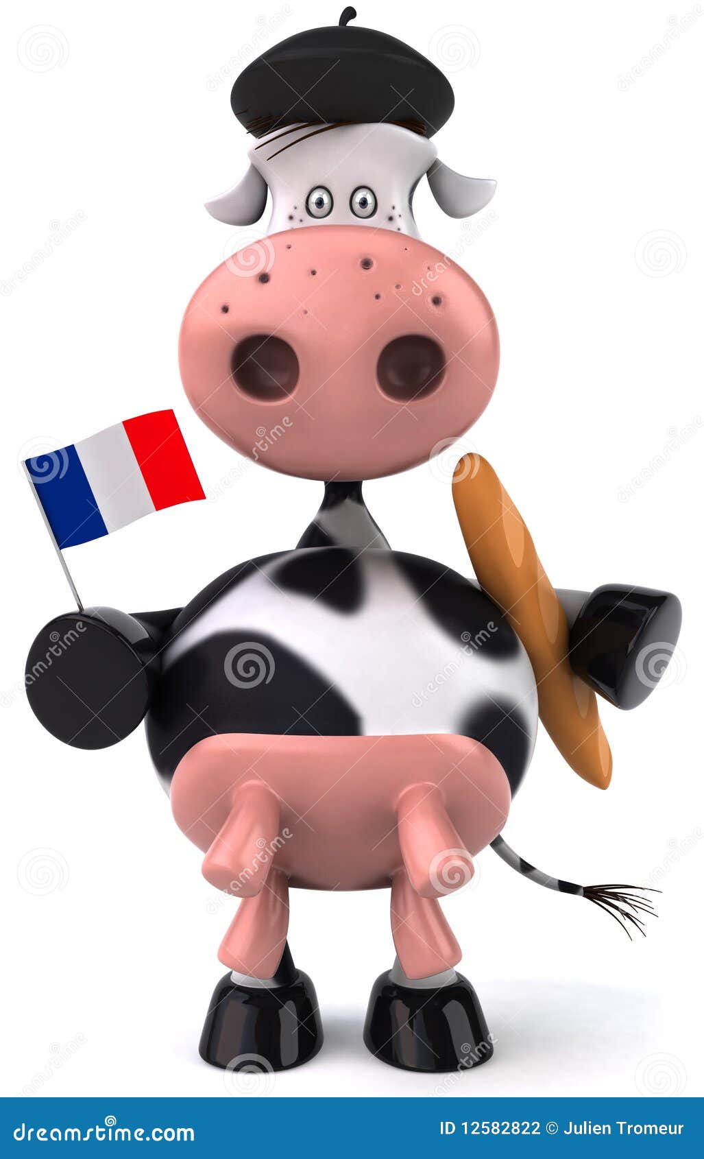 French Cow Stock Photography Image 12582822