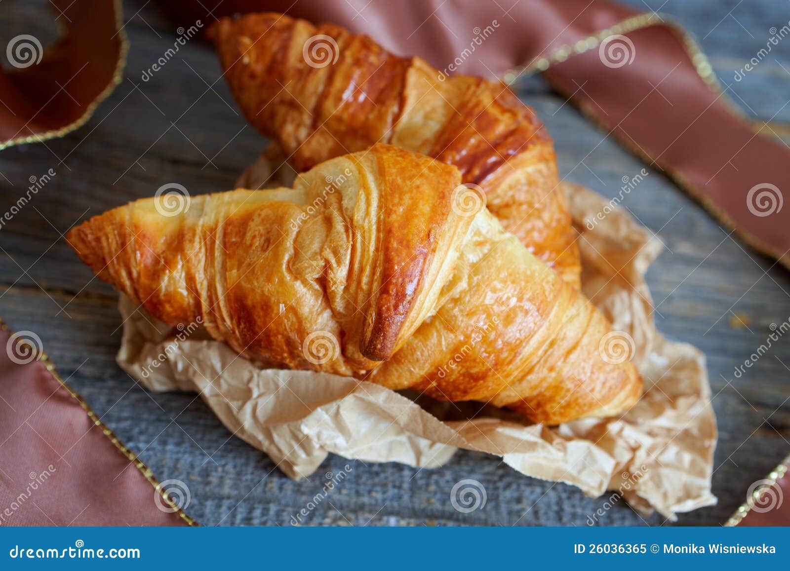 French Croissants Crescents Stock Image Image of french, meal 26036365
