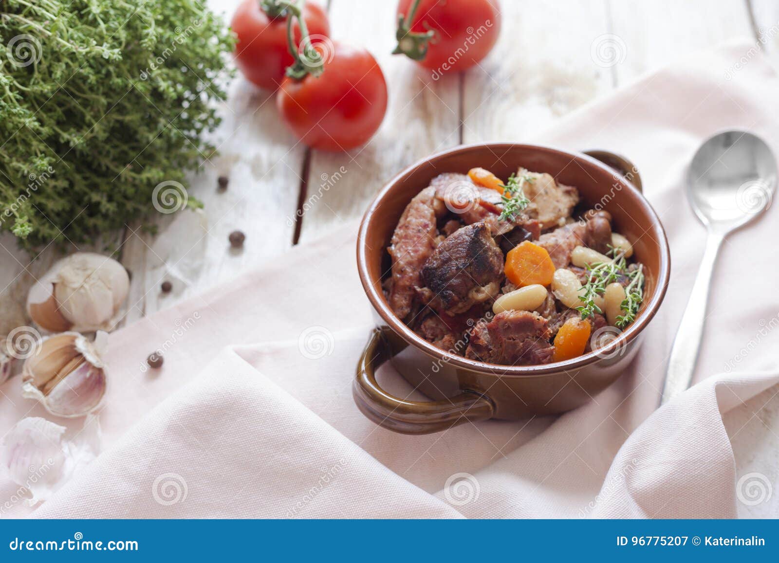 french cuisine - cassoulet.