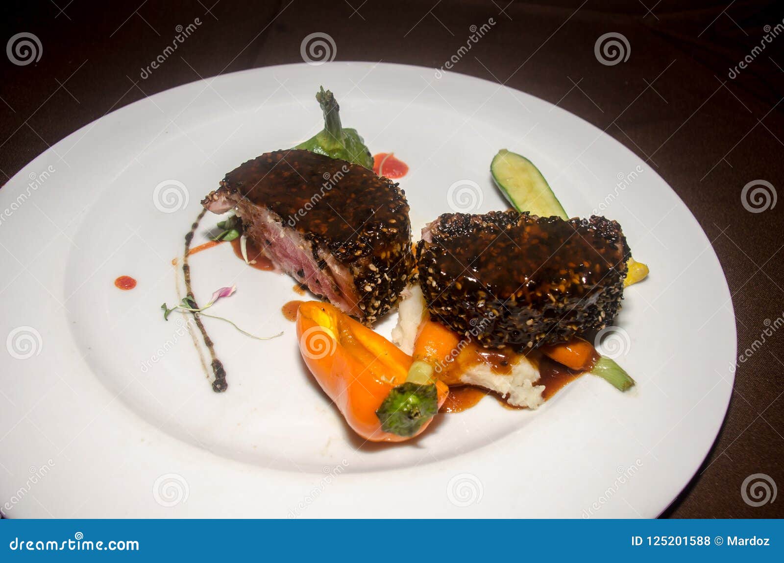 French Cuisine Tuna Specialty Stock Photo Image of mardoz, exclusive