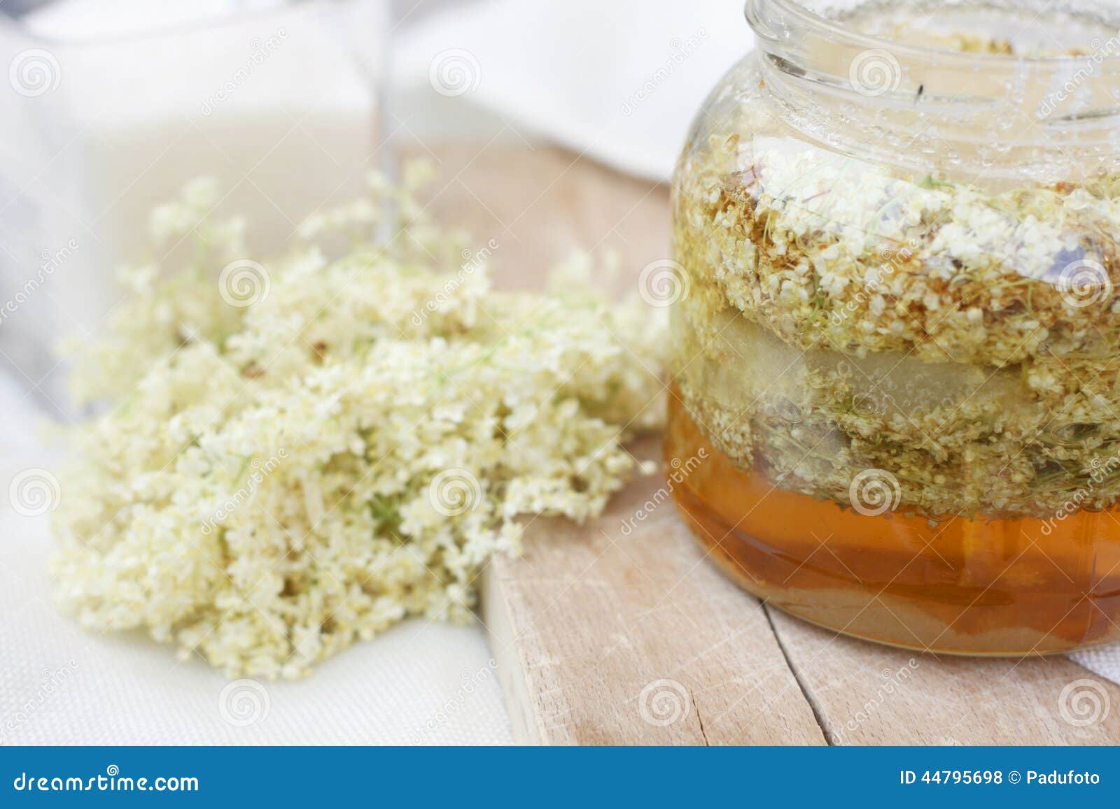French elderflower syrup stock photo. Image of garden 44795698