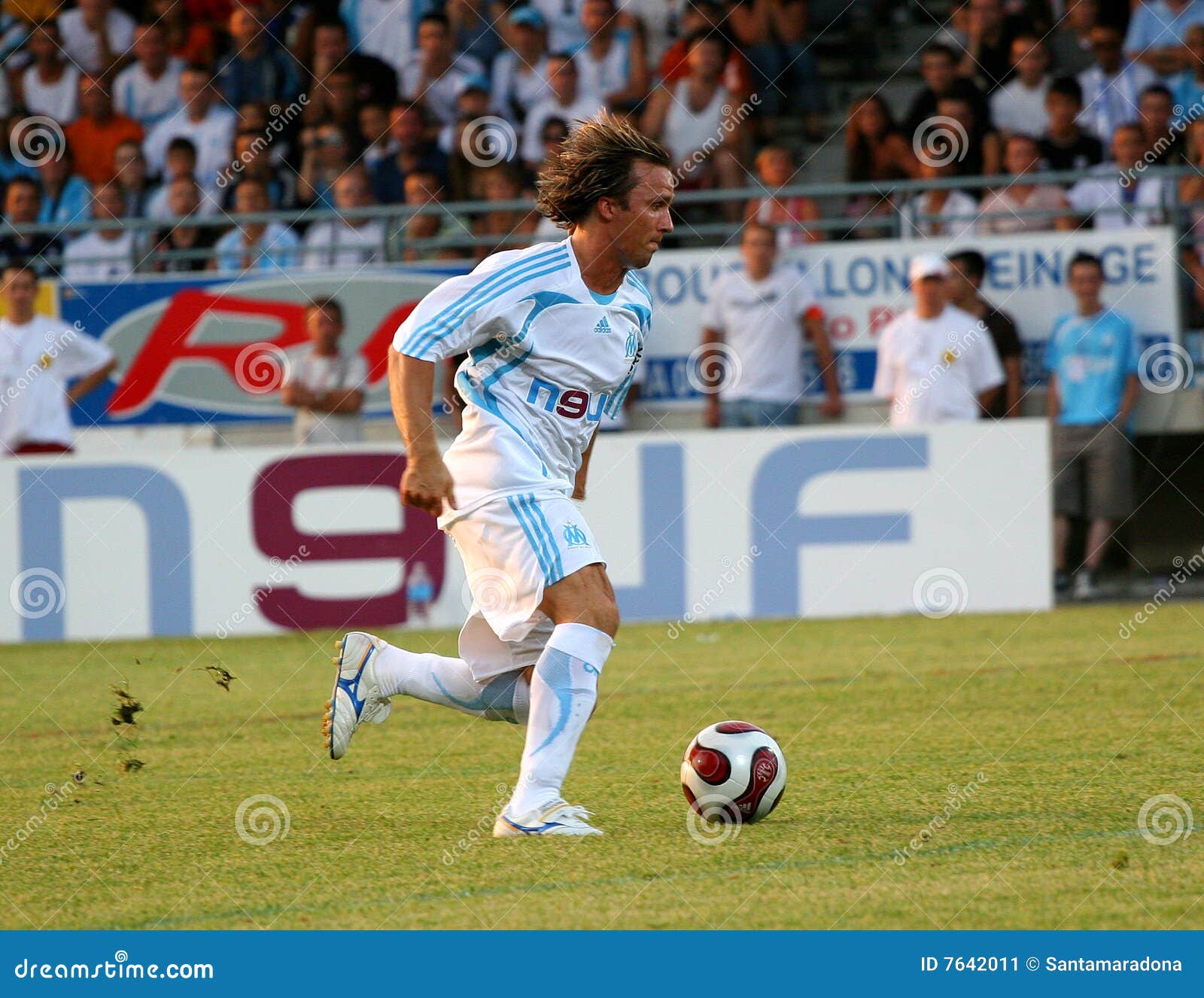 French Friendly Soccer Match OM Vs TFC Editorial Photo Image of pyrenees, football 7642011