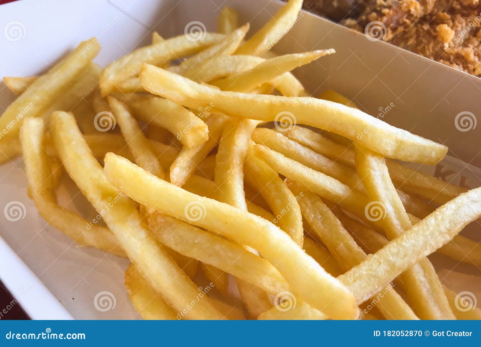 French Fries in Basket Ready To Eat Stock Photo Image of snack, spicy