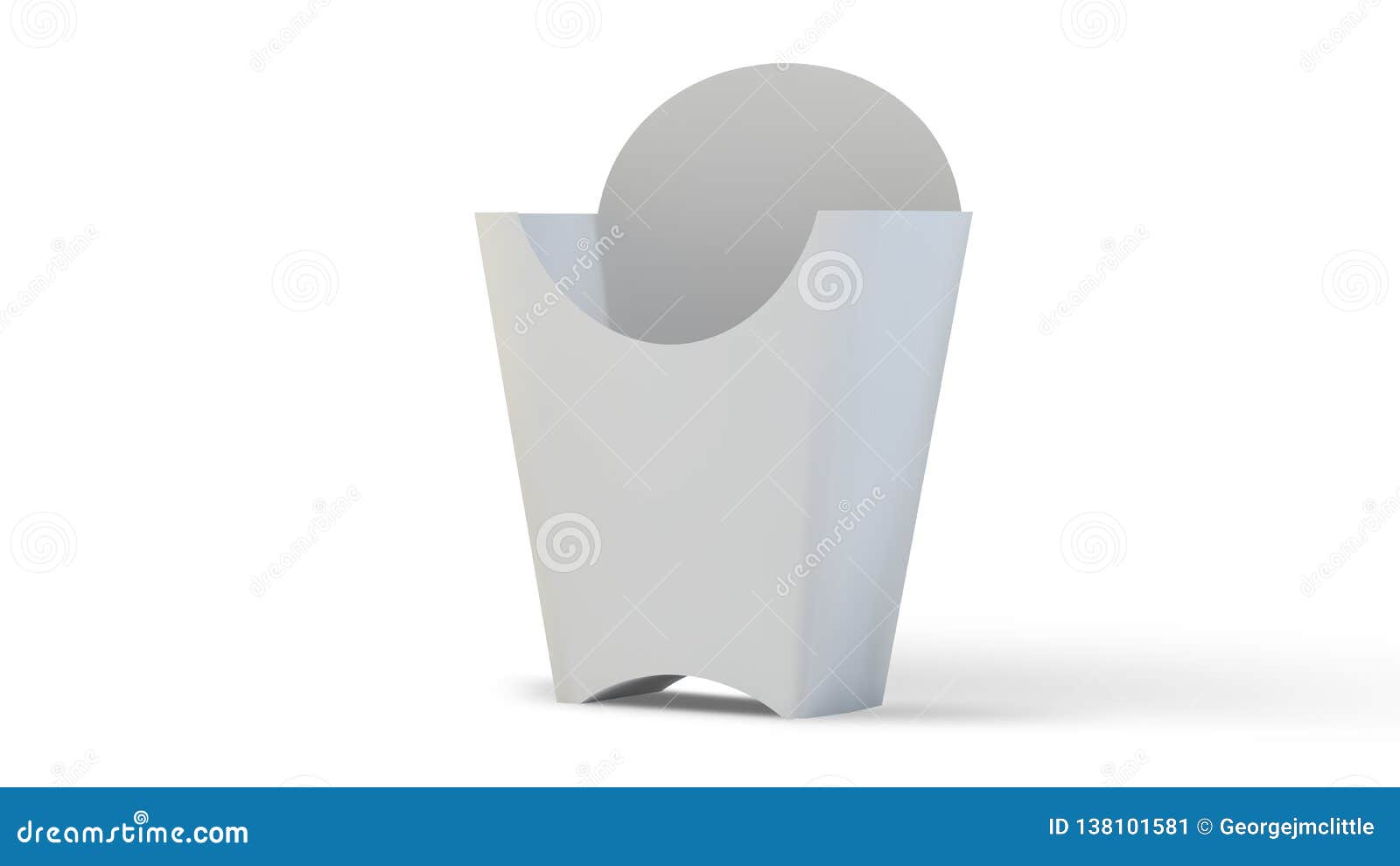 Download French Fries Box Mockup Stock Illustration Illustration Of French 138101581 PSD Mockup Templates