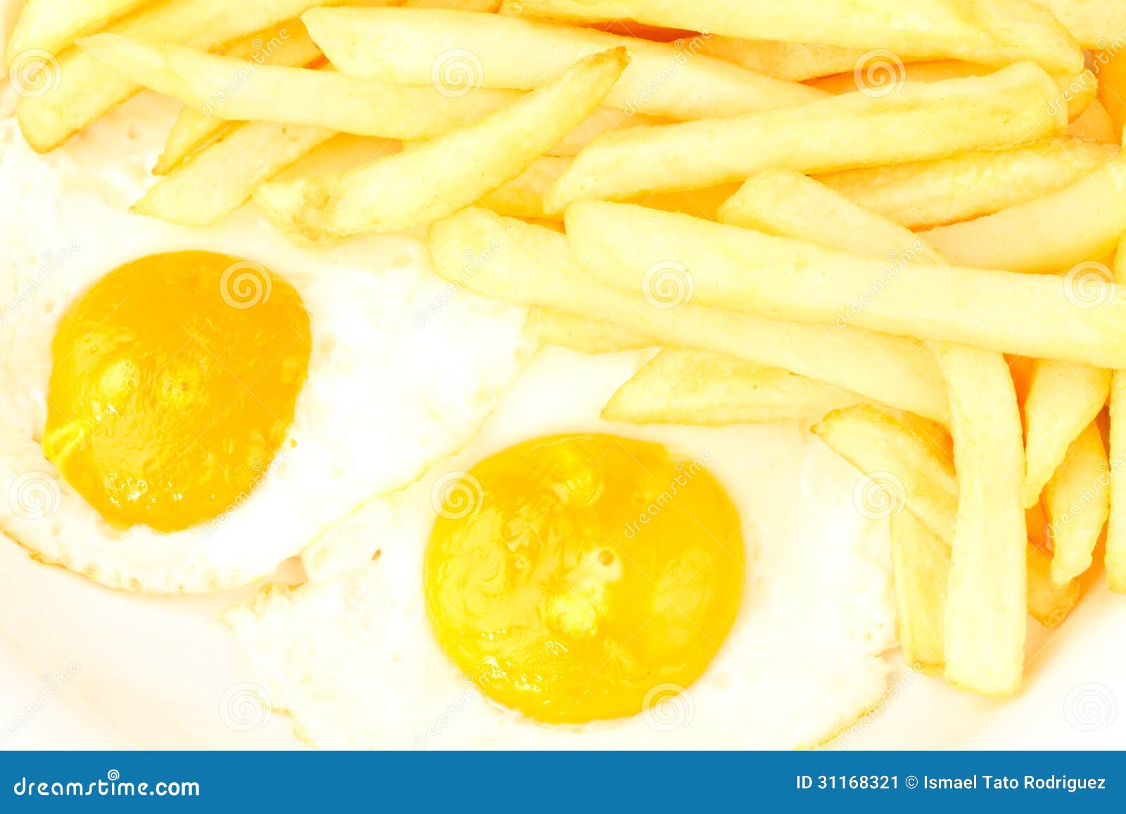 French Fries and Eggs stock image. Image of closeup, traditional 31168321