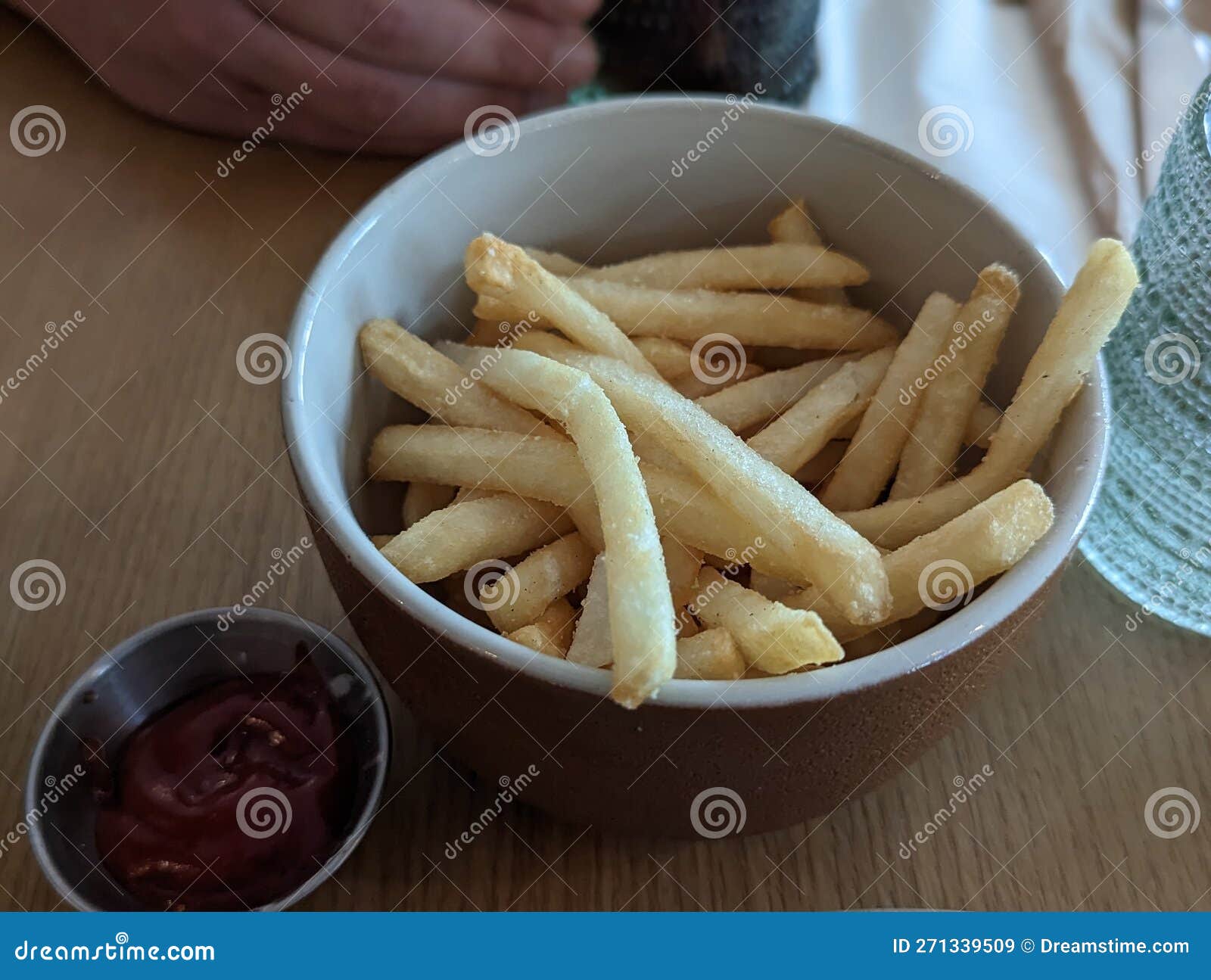 French Fries Ketchup Side Order Stock Image Image of sandwich, meal