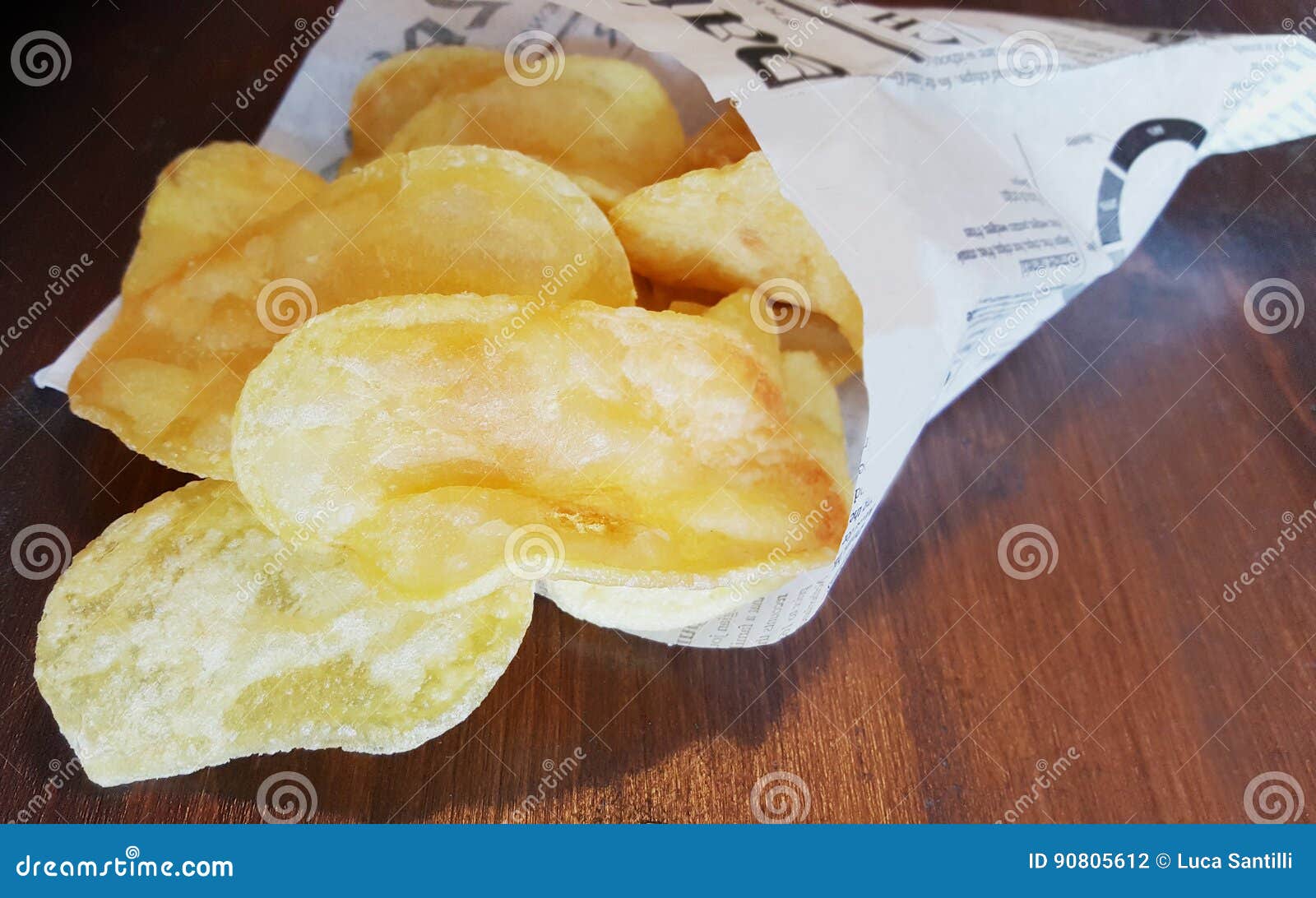 French fries, street food stock photo. Image of potato - 90805612