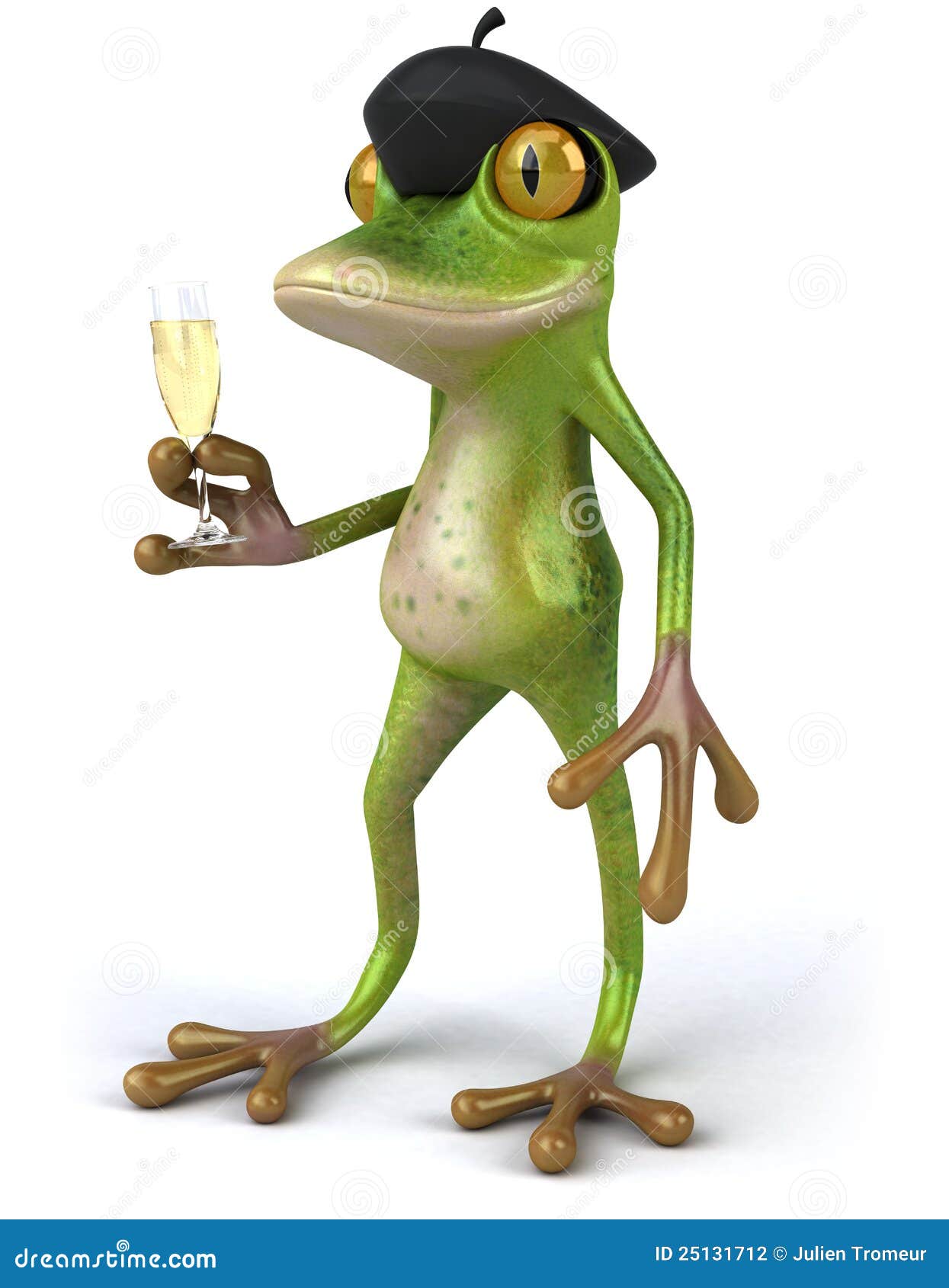 Why is french called frog