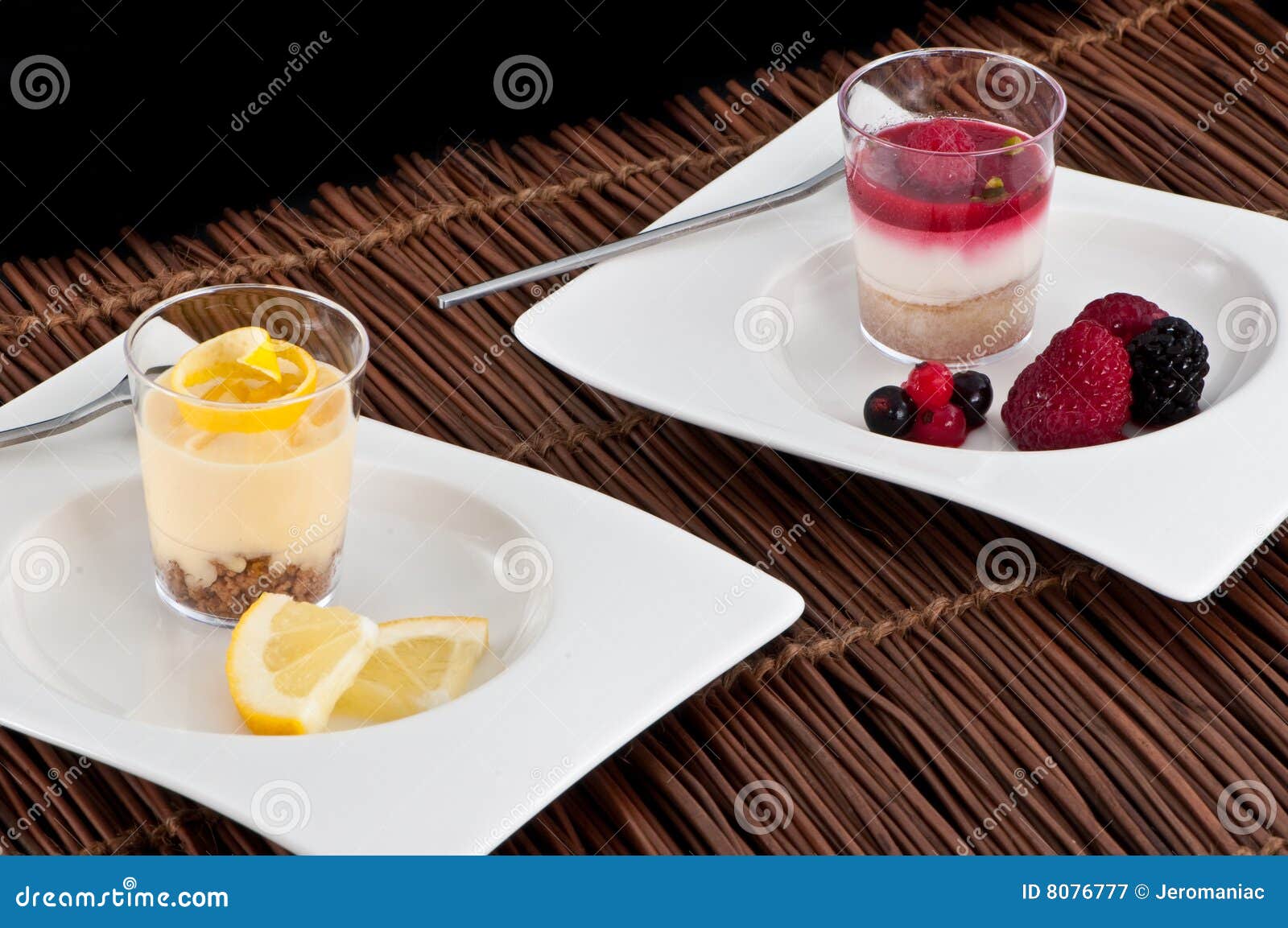 French fruit desserts stock image. Image of recipe, cream 8076777