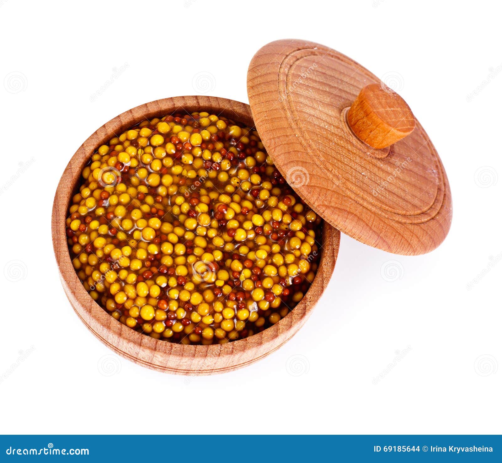 French Grain Mustard stock photo. Image of gourmet, ingredient 69185644