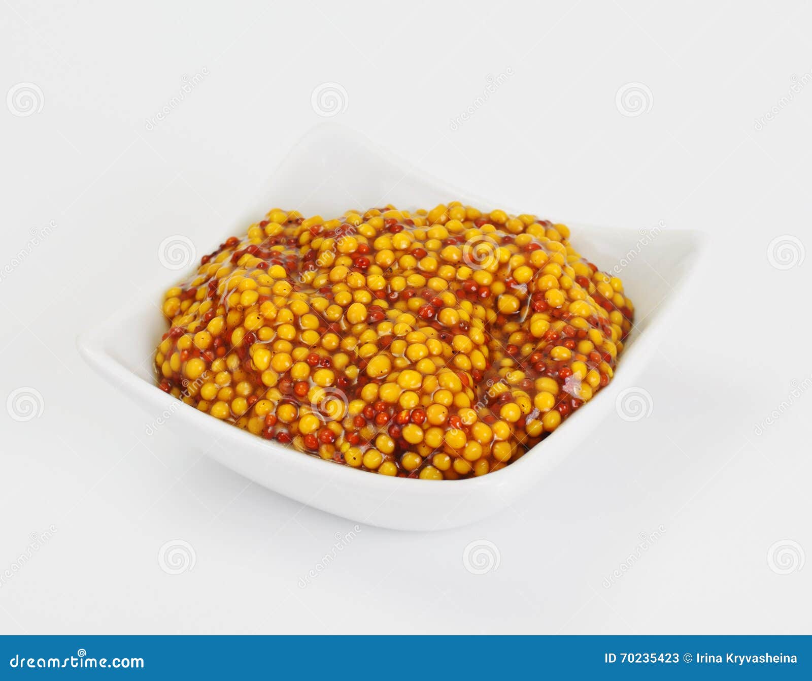 French Grain Mustard stock image. Image of condiment 70235423