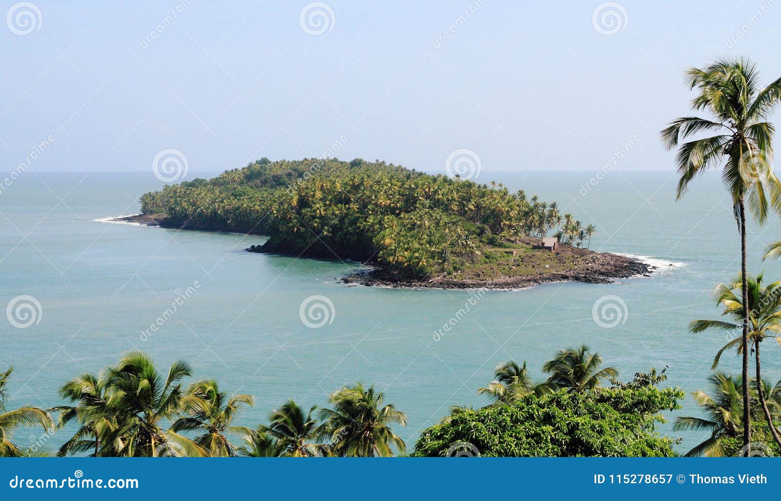 french guiana, iles du salut - islands of salvation: devils island with dreyfus hut