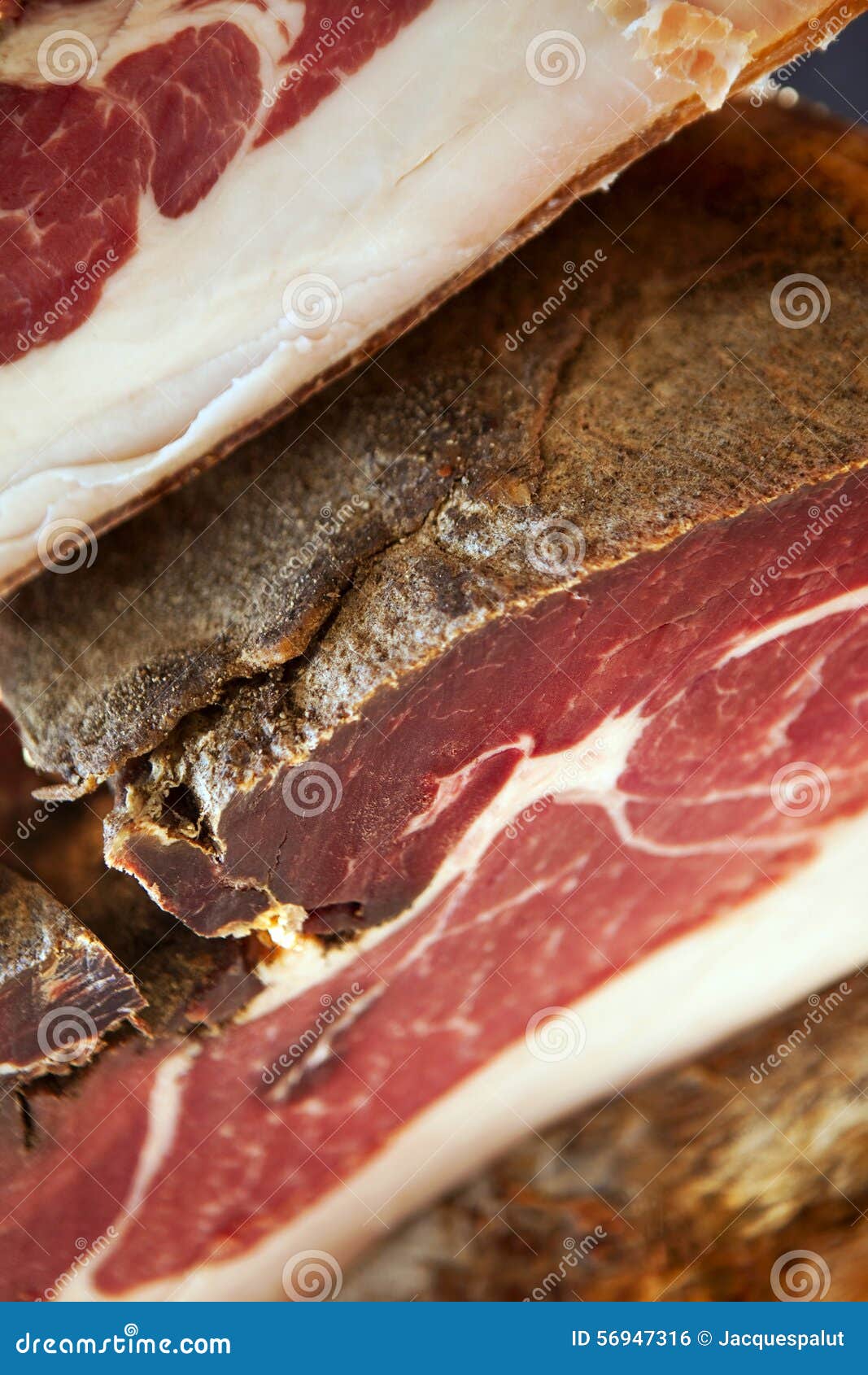 French ham stock photo. Image of dish, france, macro 56947316