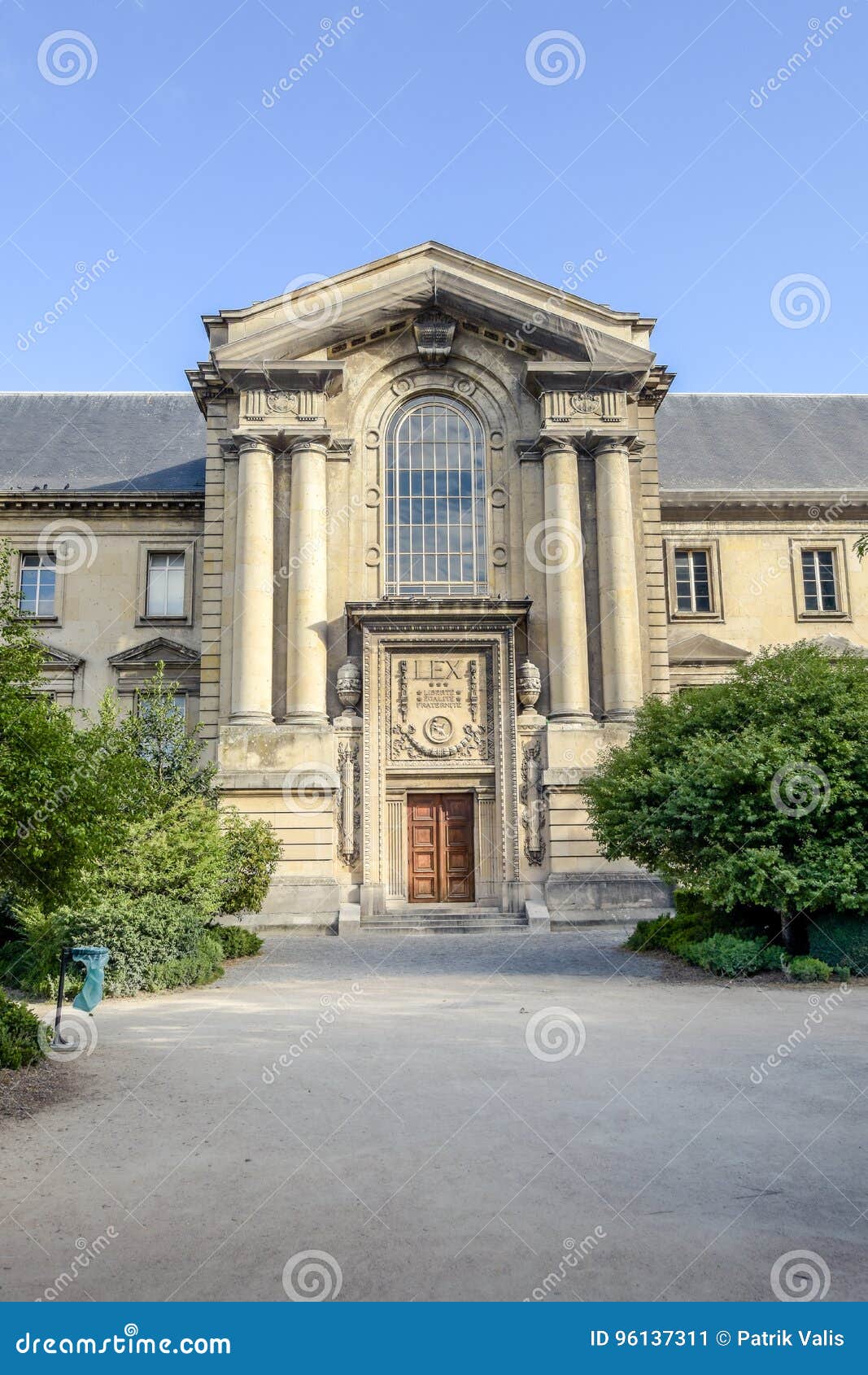 French Library. stock image. Image of culture, construction 96137311