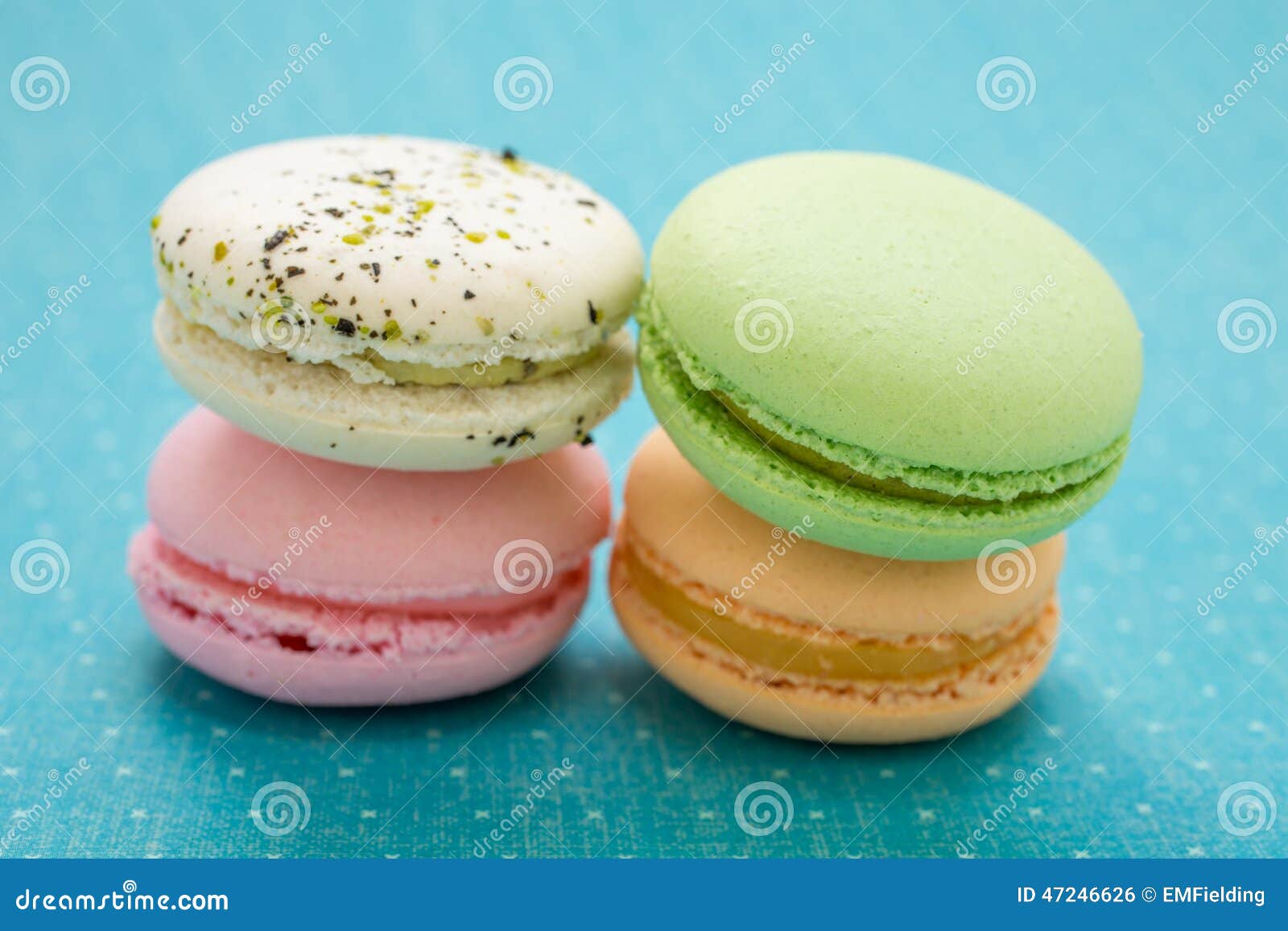 French Macaron Cookies stock photo. Image of jelly, filling - 47246626