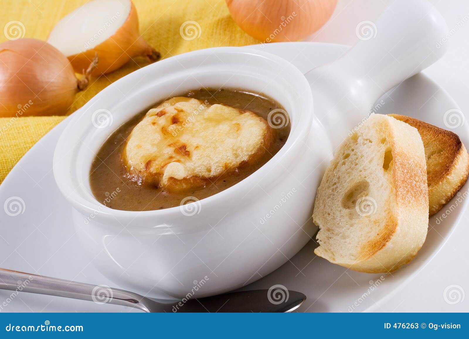 French Onion Soup stock image. Image of tasteful, cook - 476263